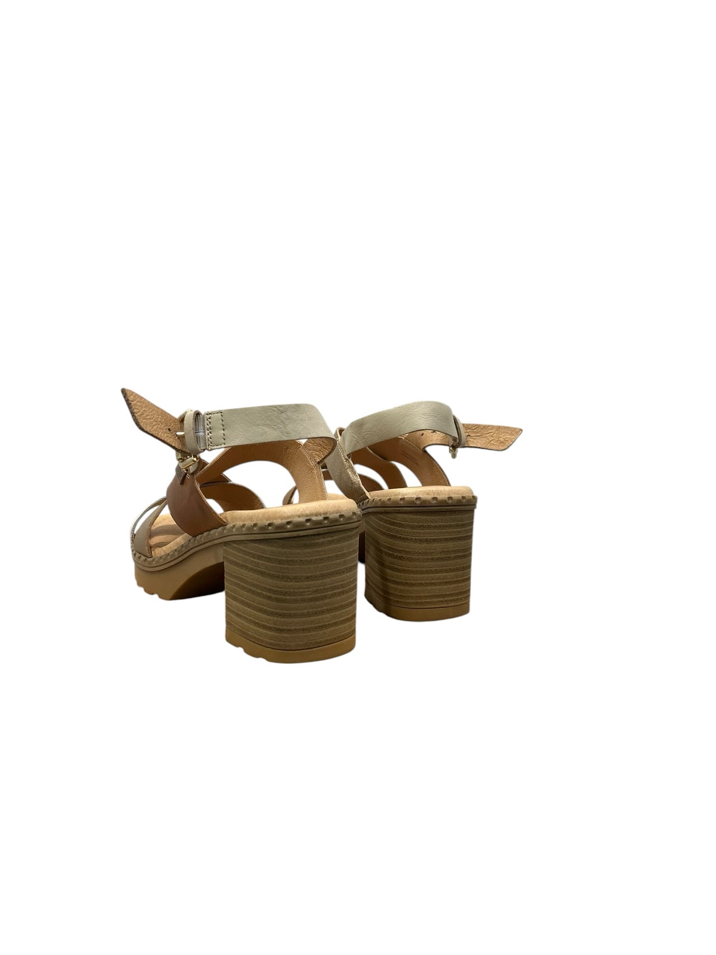 Pikolinos Shoe Size 7.5-8 Brown & White Sandals