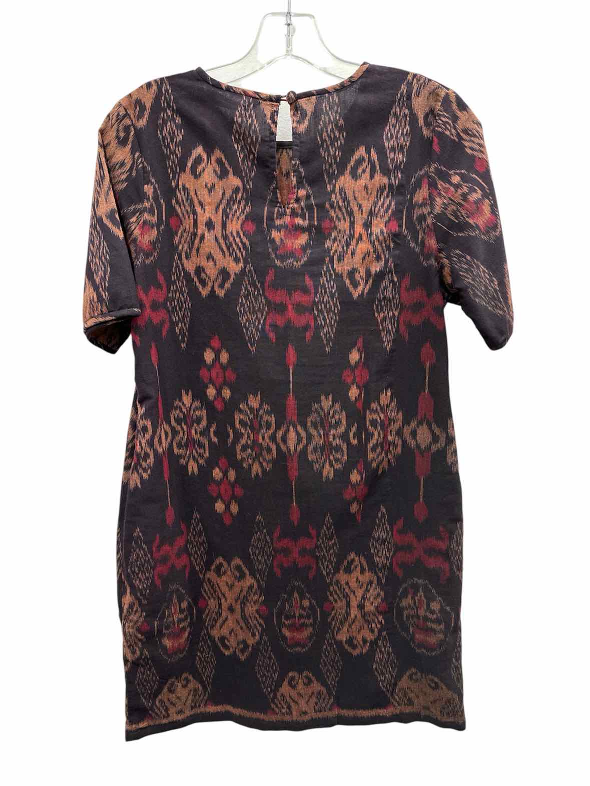 2010 x Le Partimone Size Sml/Med Brown Print Dress