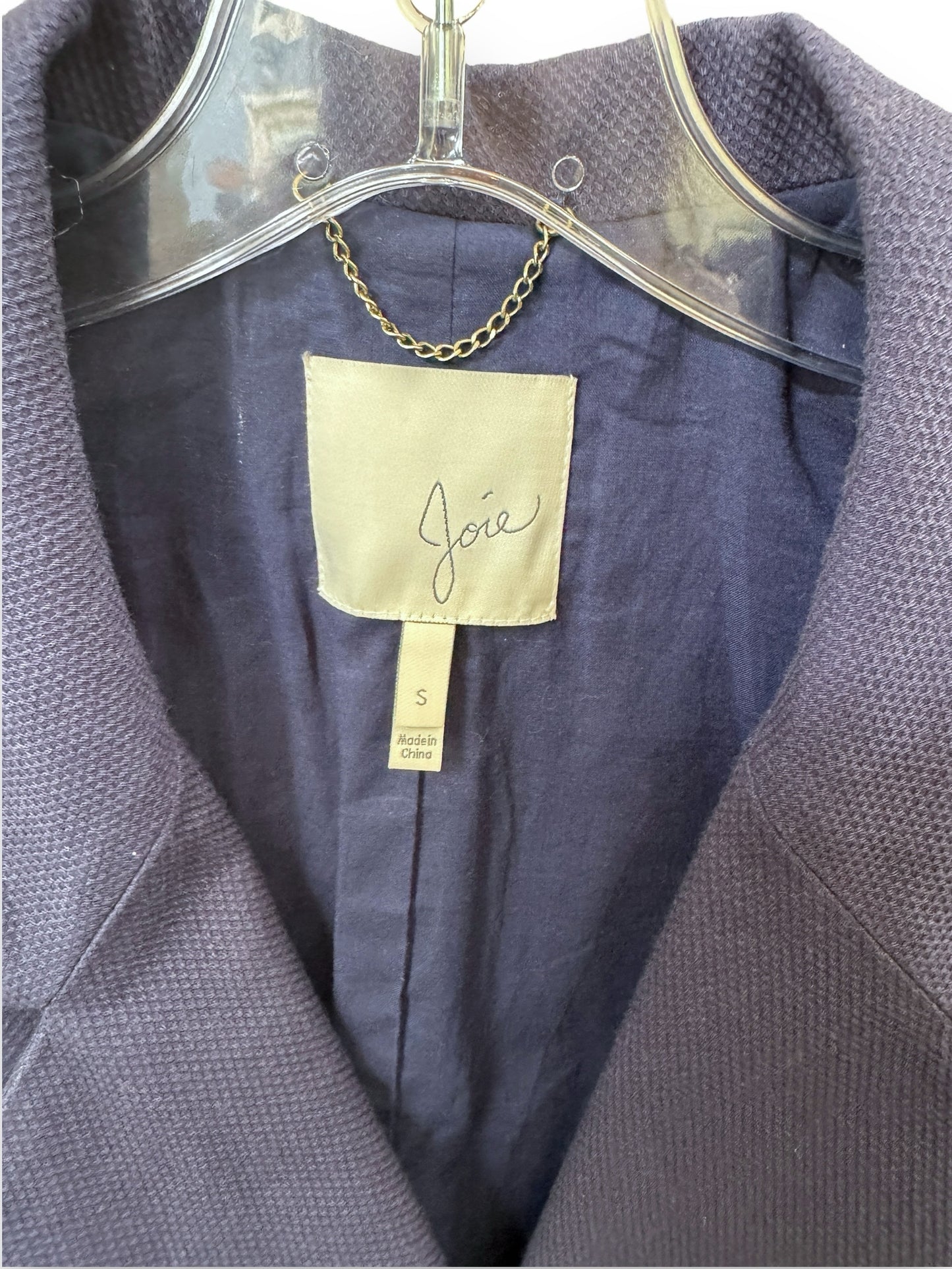 Joie Size Small Blue Coat