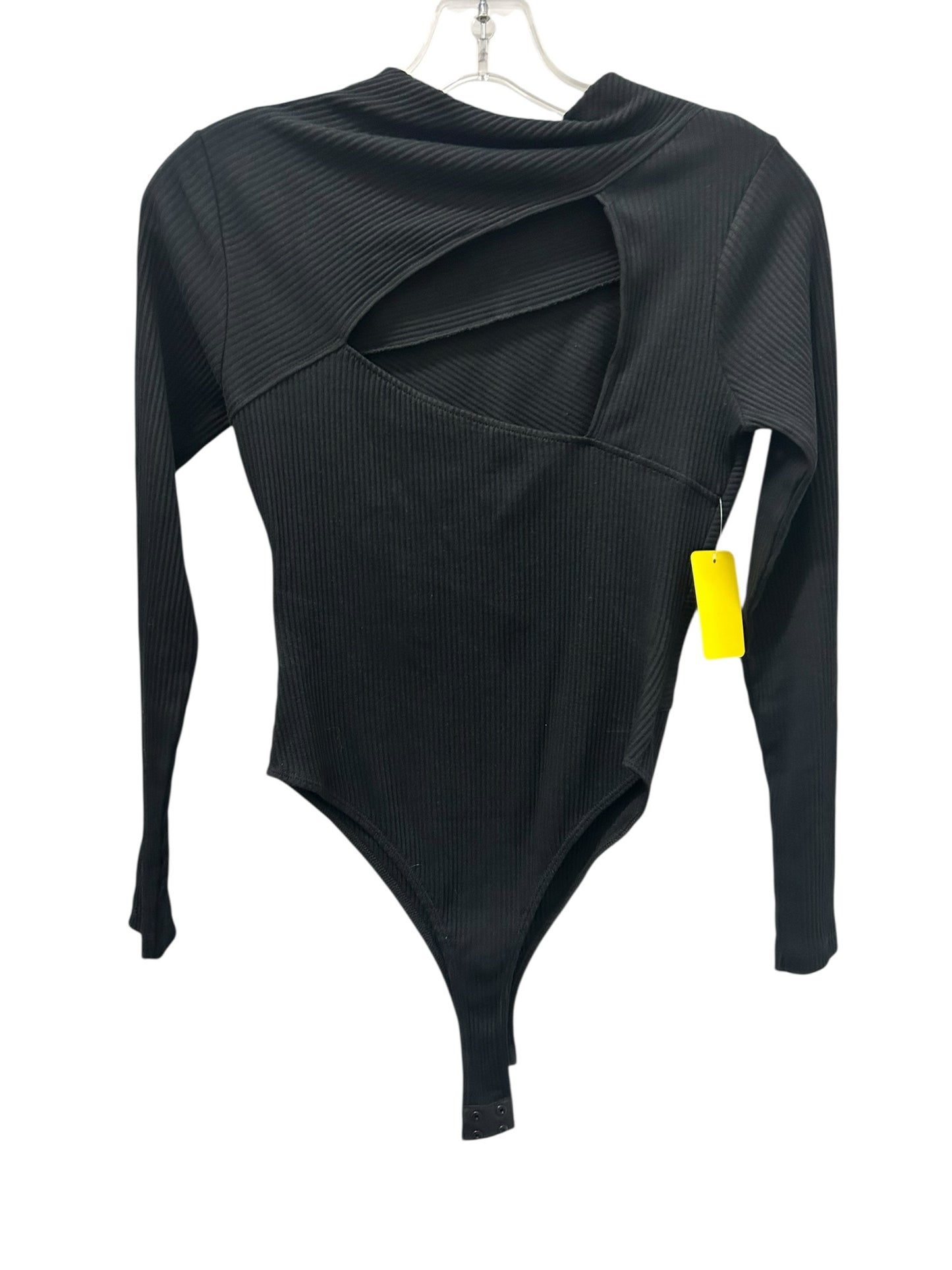 All Saints Size X Small Black Bodysuit