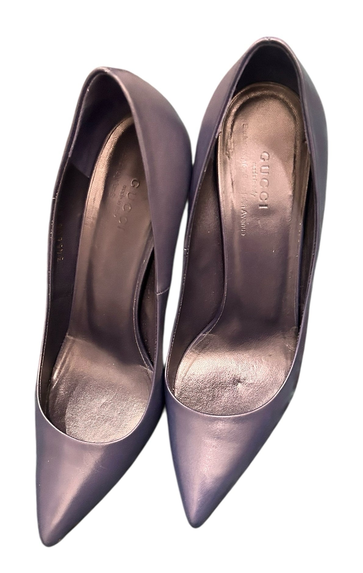 Gucci Shoe Size 8.5-9 Blue Heels