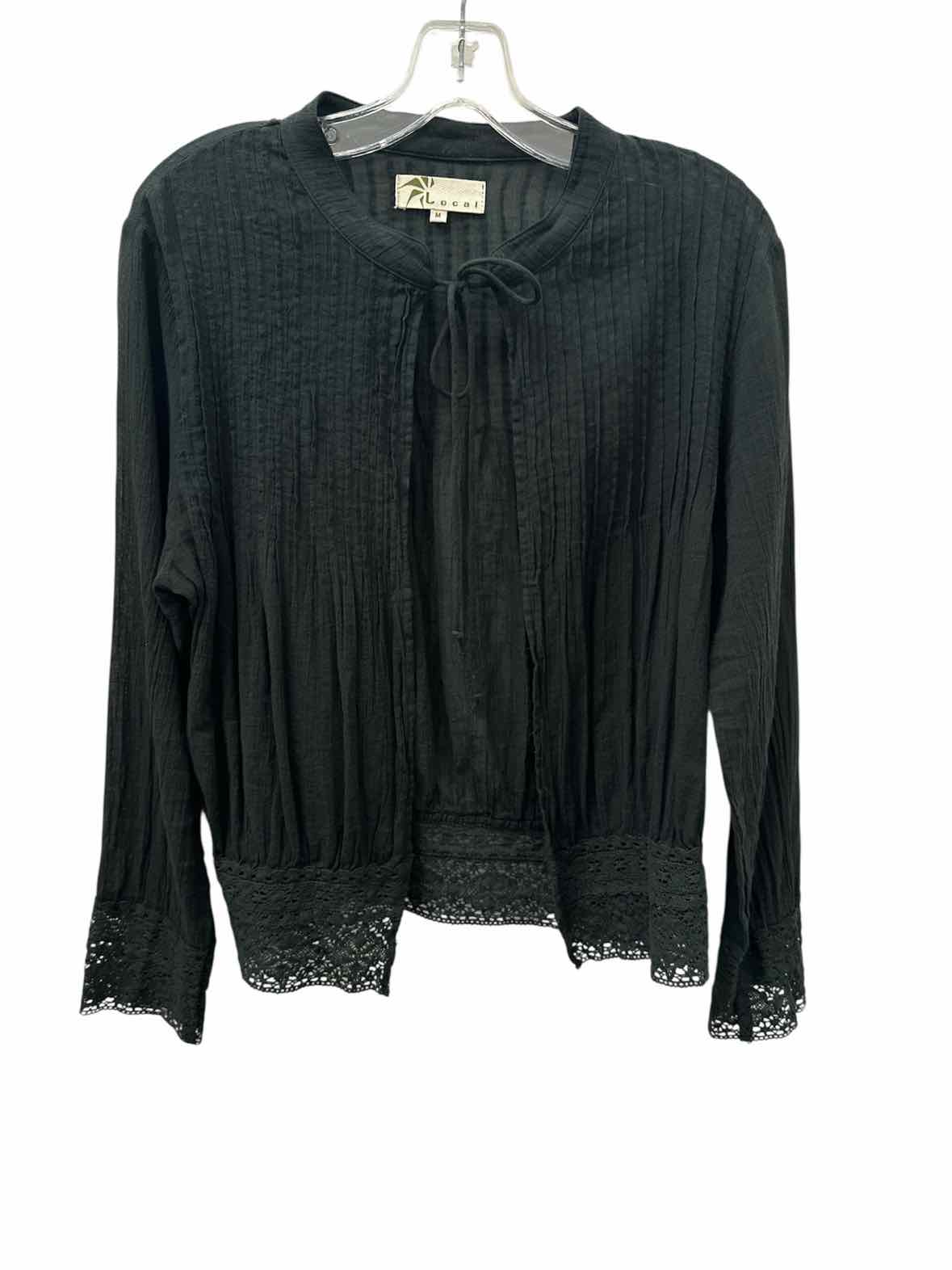 Local Size Medium Black Blouse