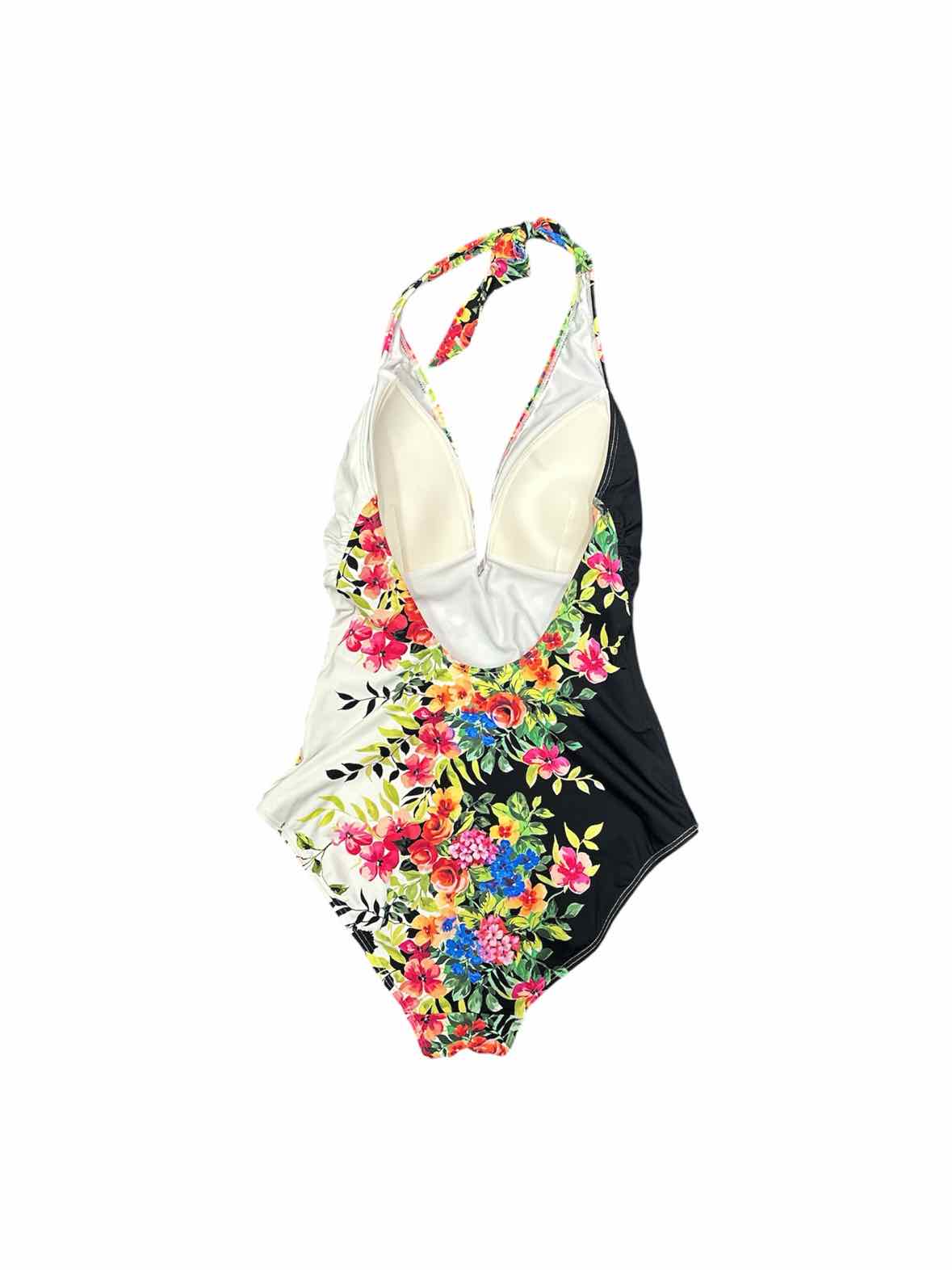 Johnny Was Size Large/XL Black & White Swimsuit