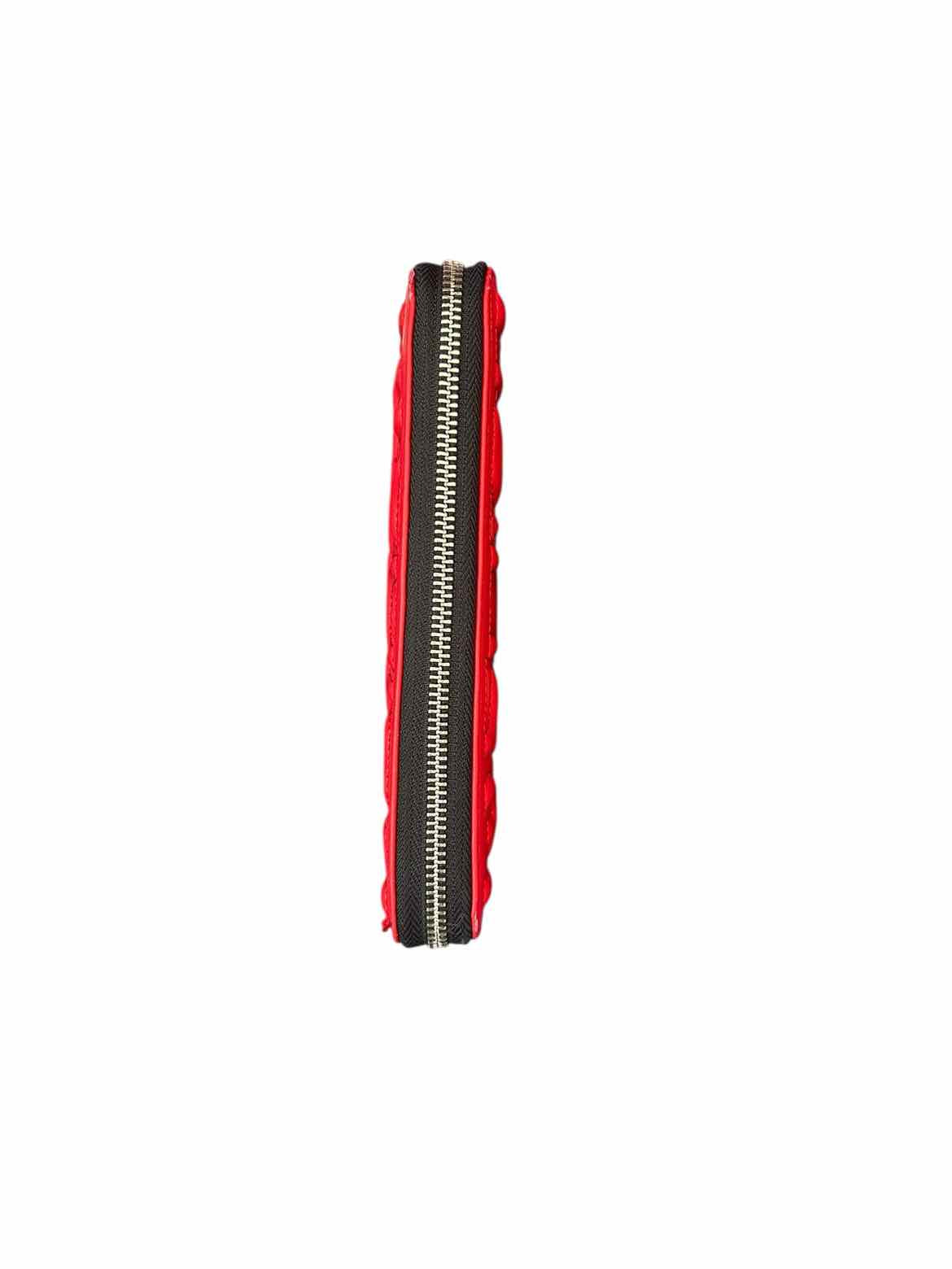 Desigual Red Zip Around Wallet