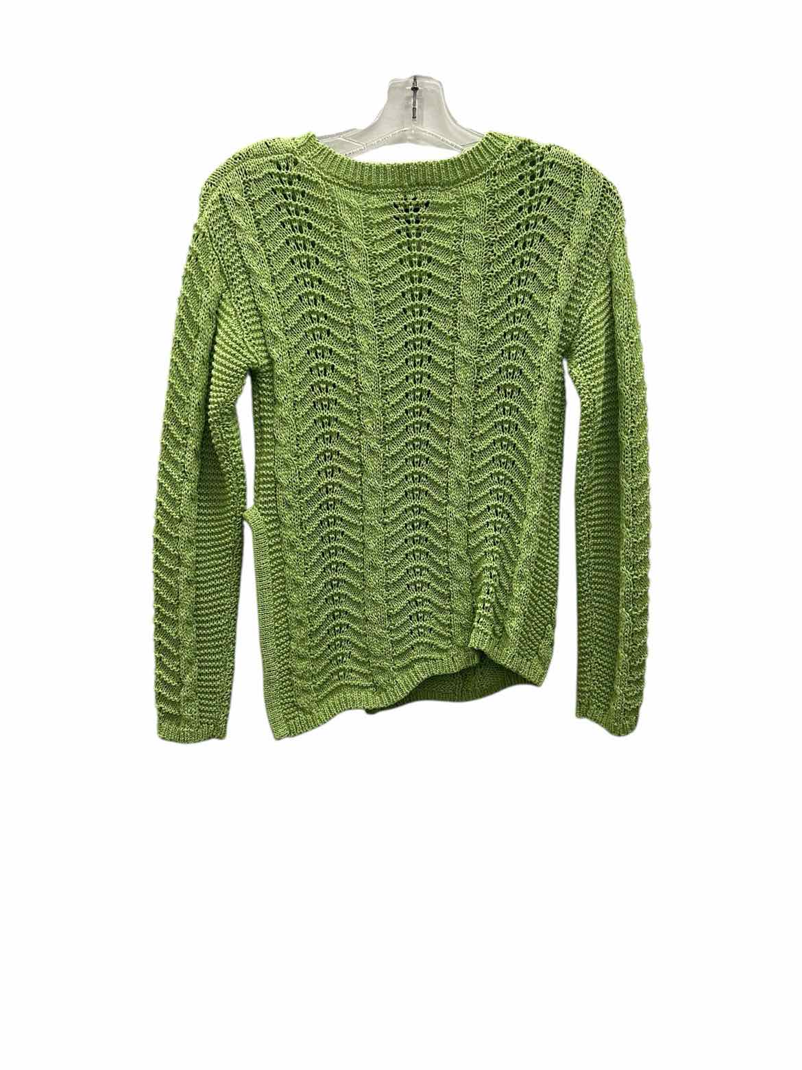 Bottega Veneta Size Medium Lime Sweater