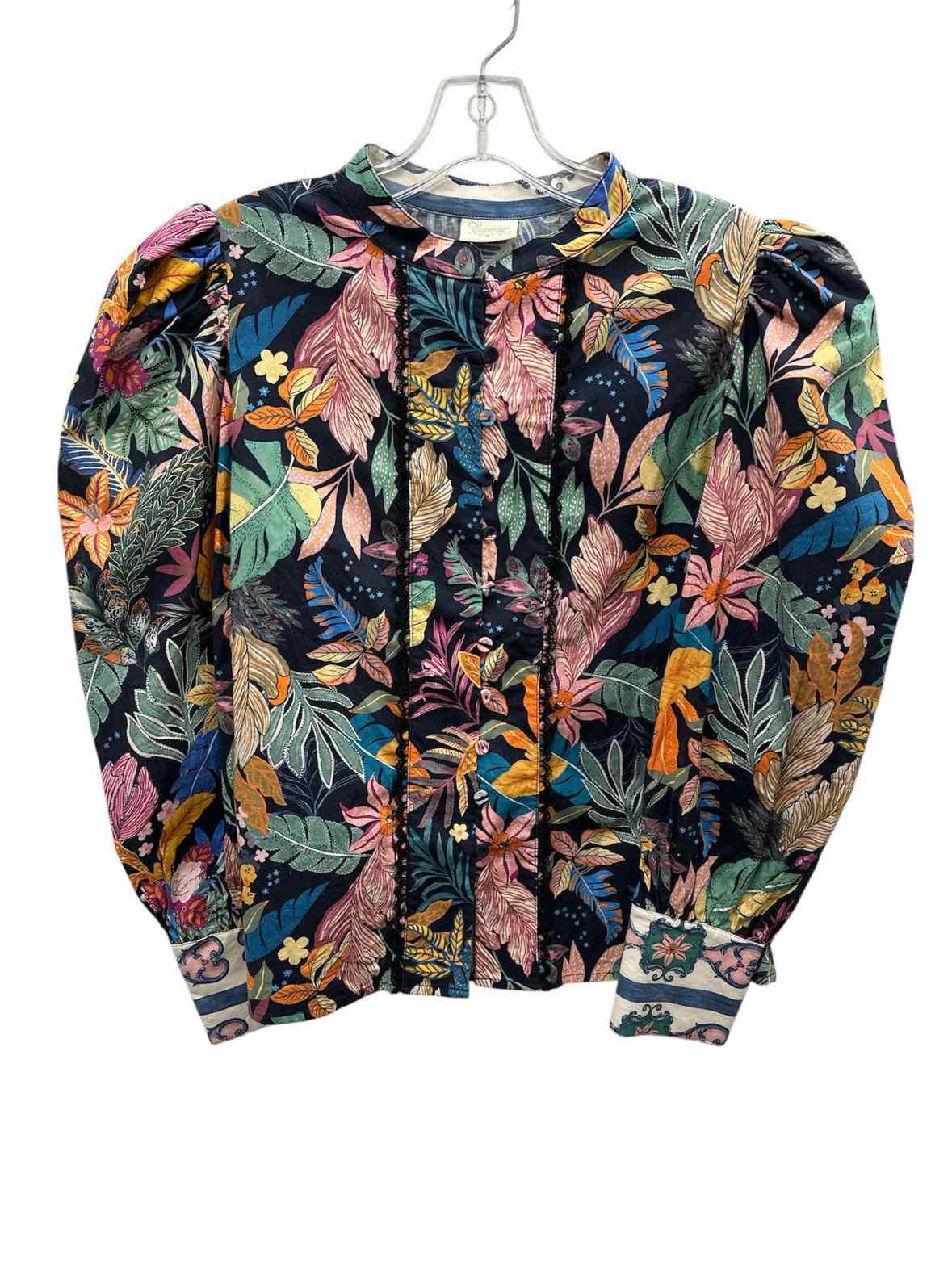Especia Size Medium Multi-Color Blouse