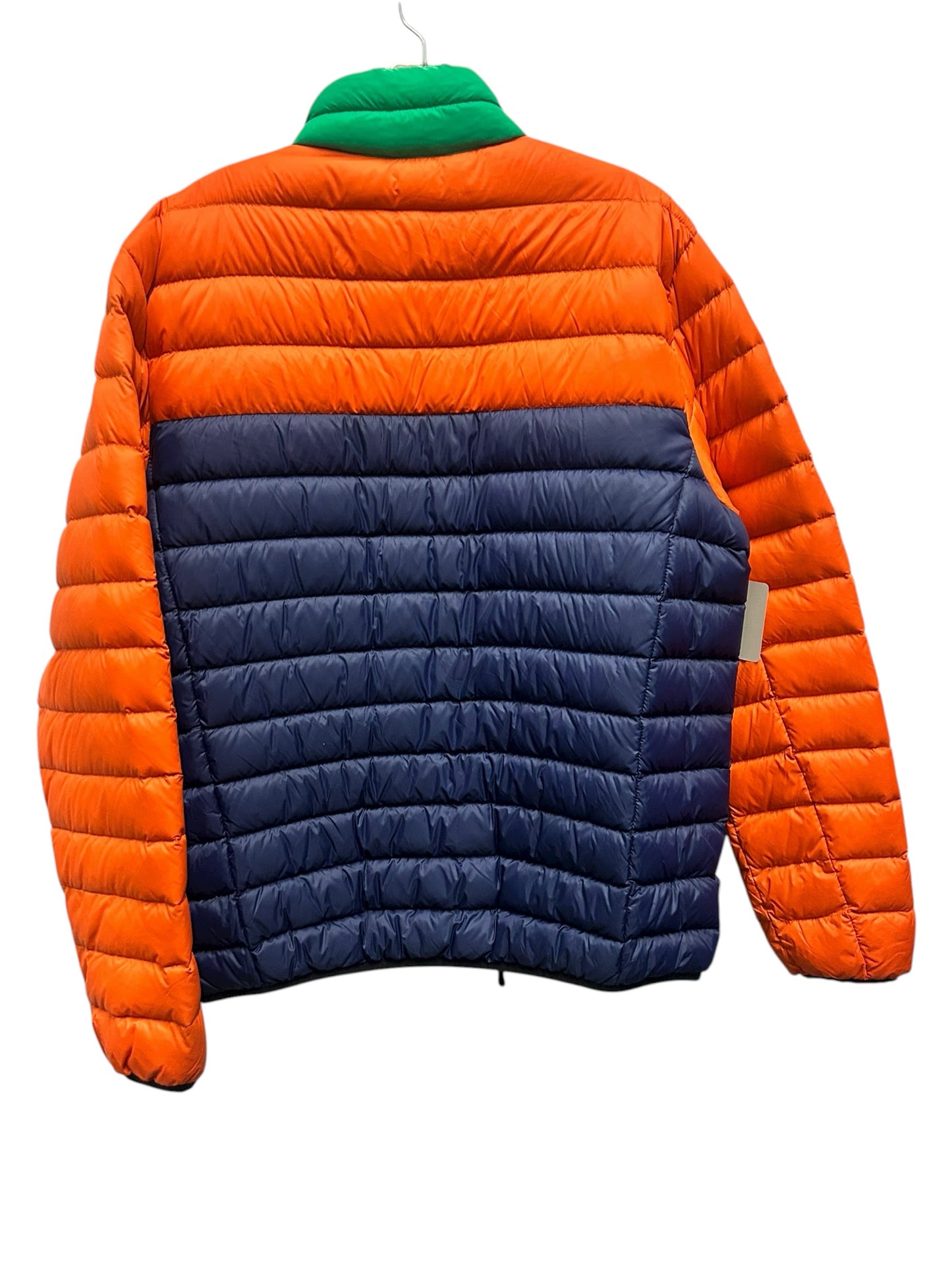 Club Room Size Large Orange & Blue Jacket