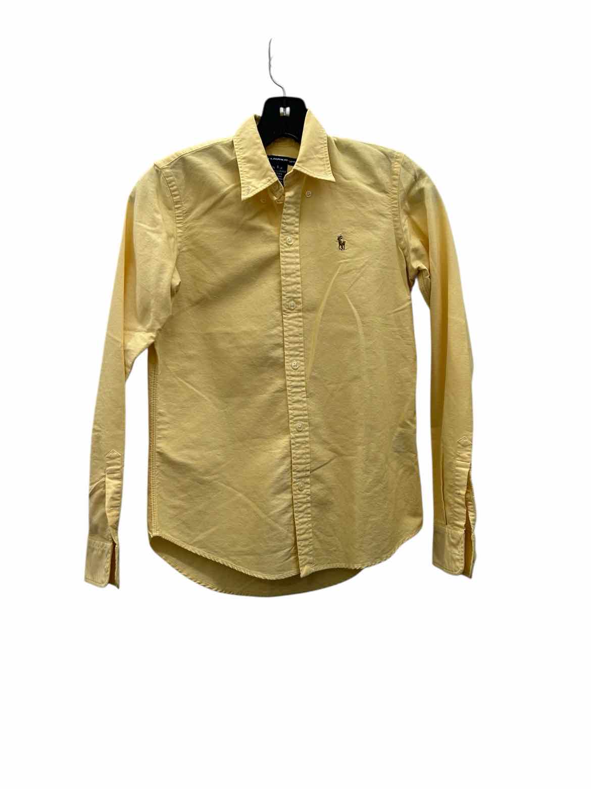 Ralph Lauren Size 0 Yellow Blouse
