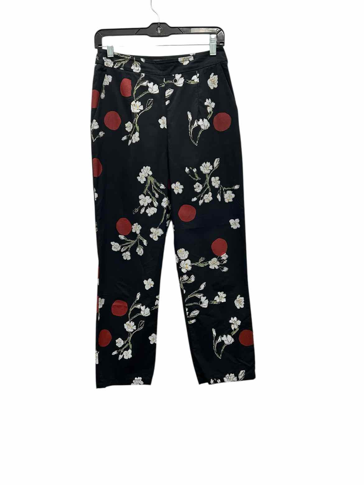 Isa Arfen Size 6/8 Black Multi Pants