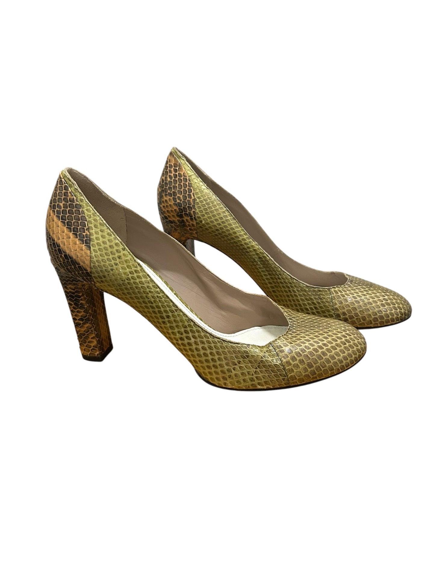 Chloe Shoe Size 9.5-10 Reptile Heels
