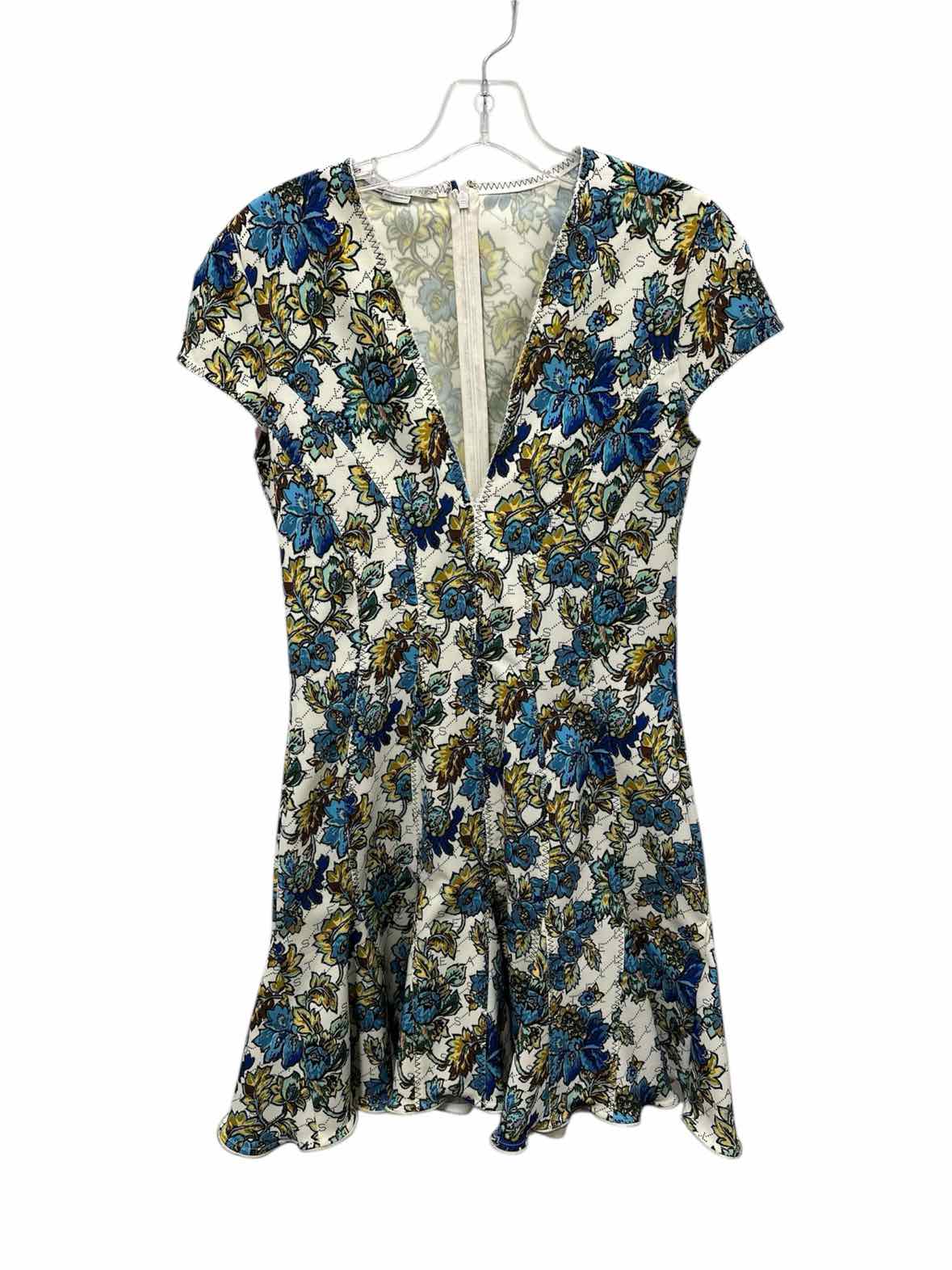 Stella McCartney Size Medium Blue Print Dress
