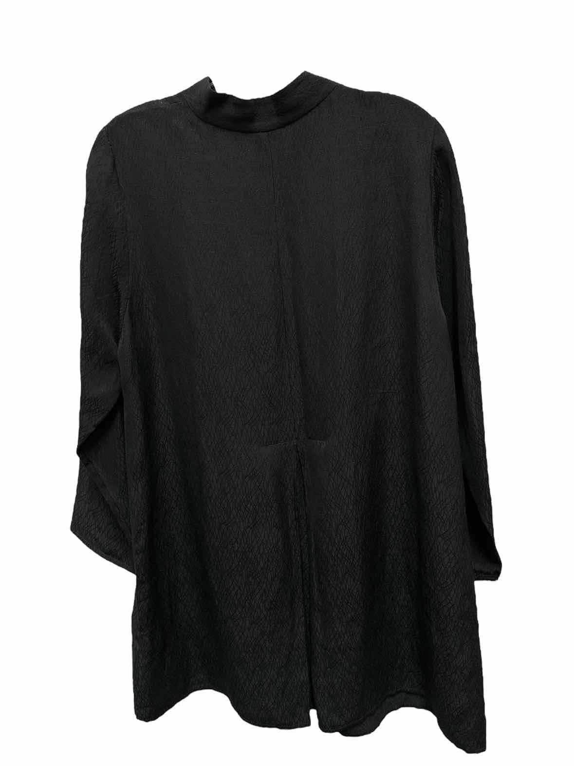 Eileen Fisher Size Medium Black Jacket
