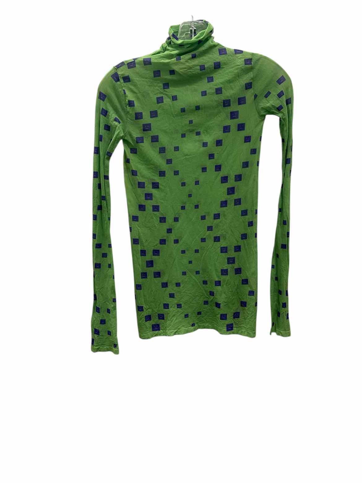 Acne Studios Size Small Green Print T-shirt
