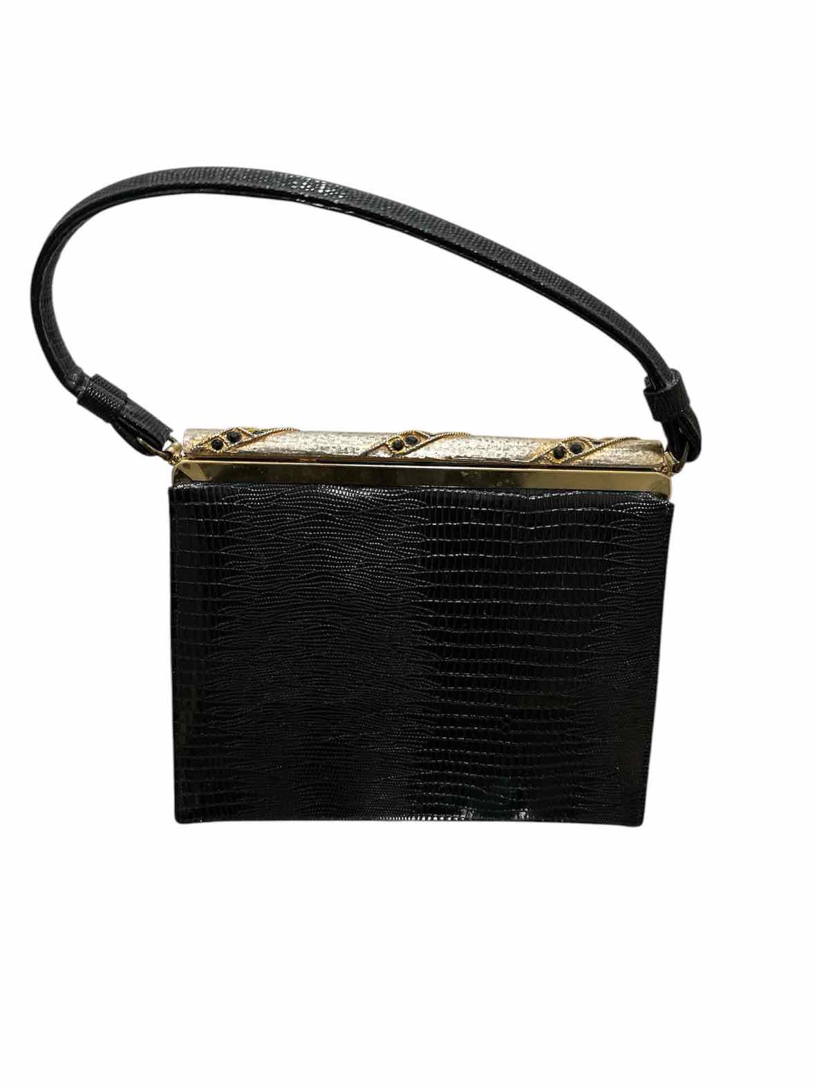 After Five Black Framed Handbag