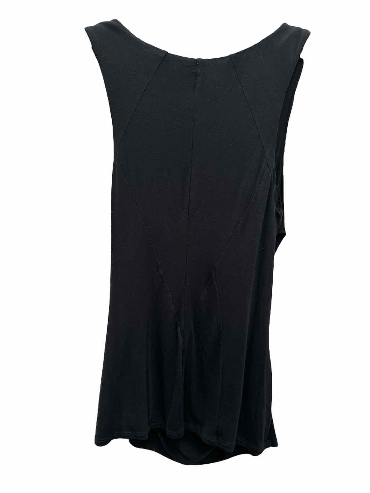 Bordeaux Size XS Black T-shirt