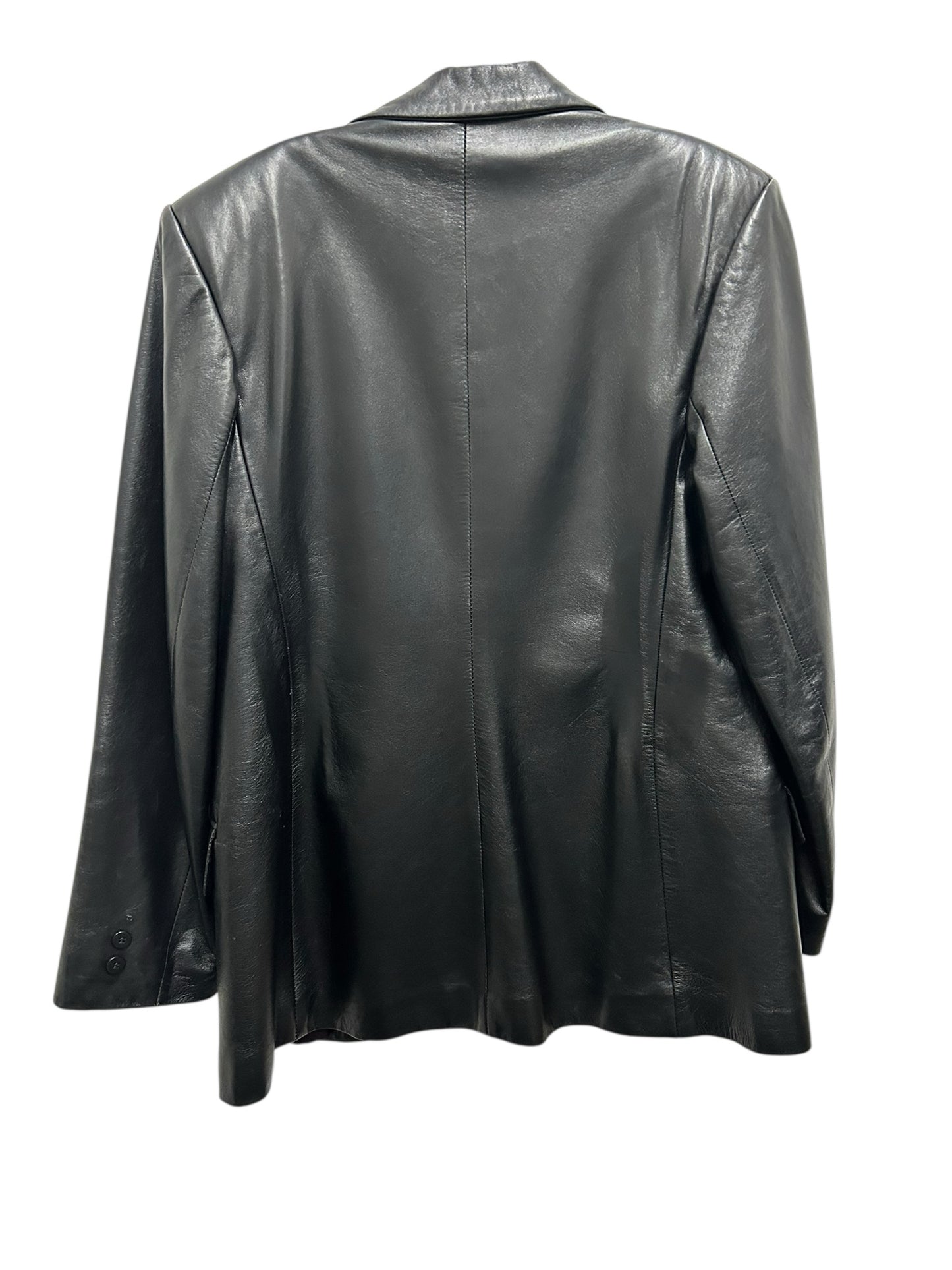 Iris Singer Size Medium Leather Jacket