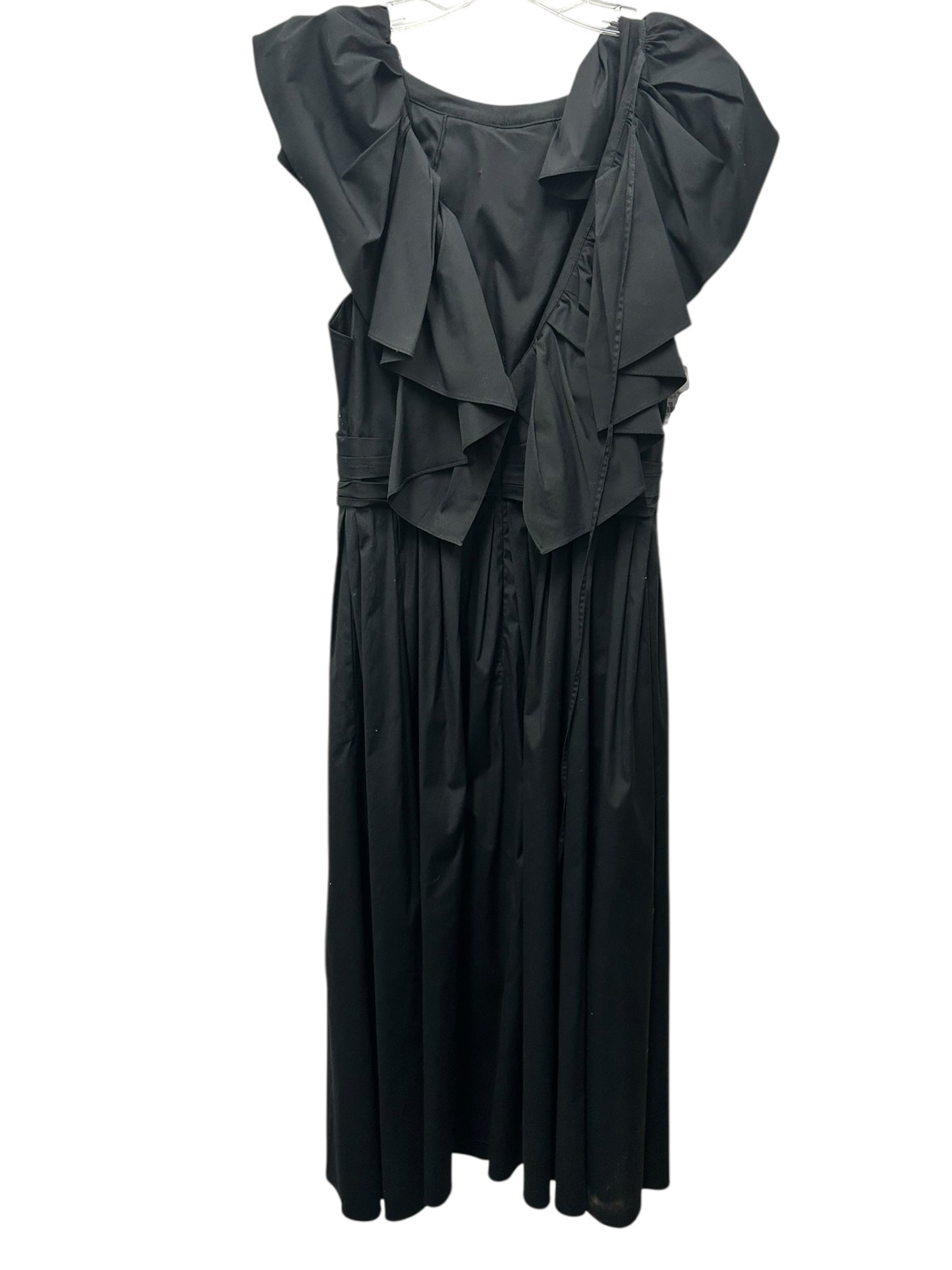Carolina Herrera Size 10 Black Dress