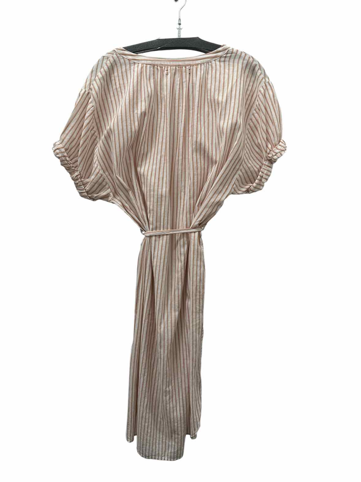 Xirena Size Medium White Striped Dress