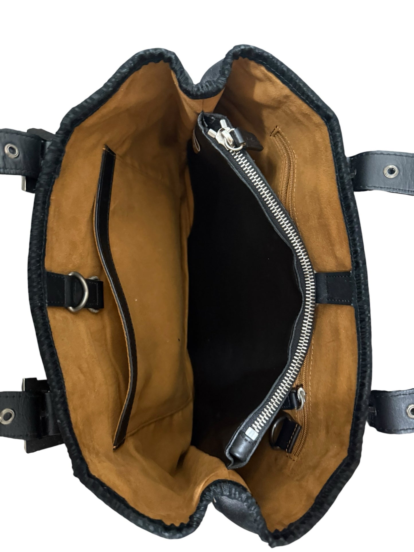 Ugg Black Leather Handbag
