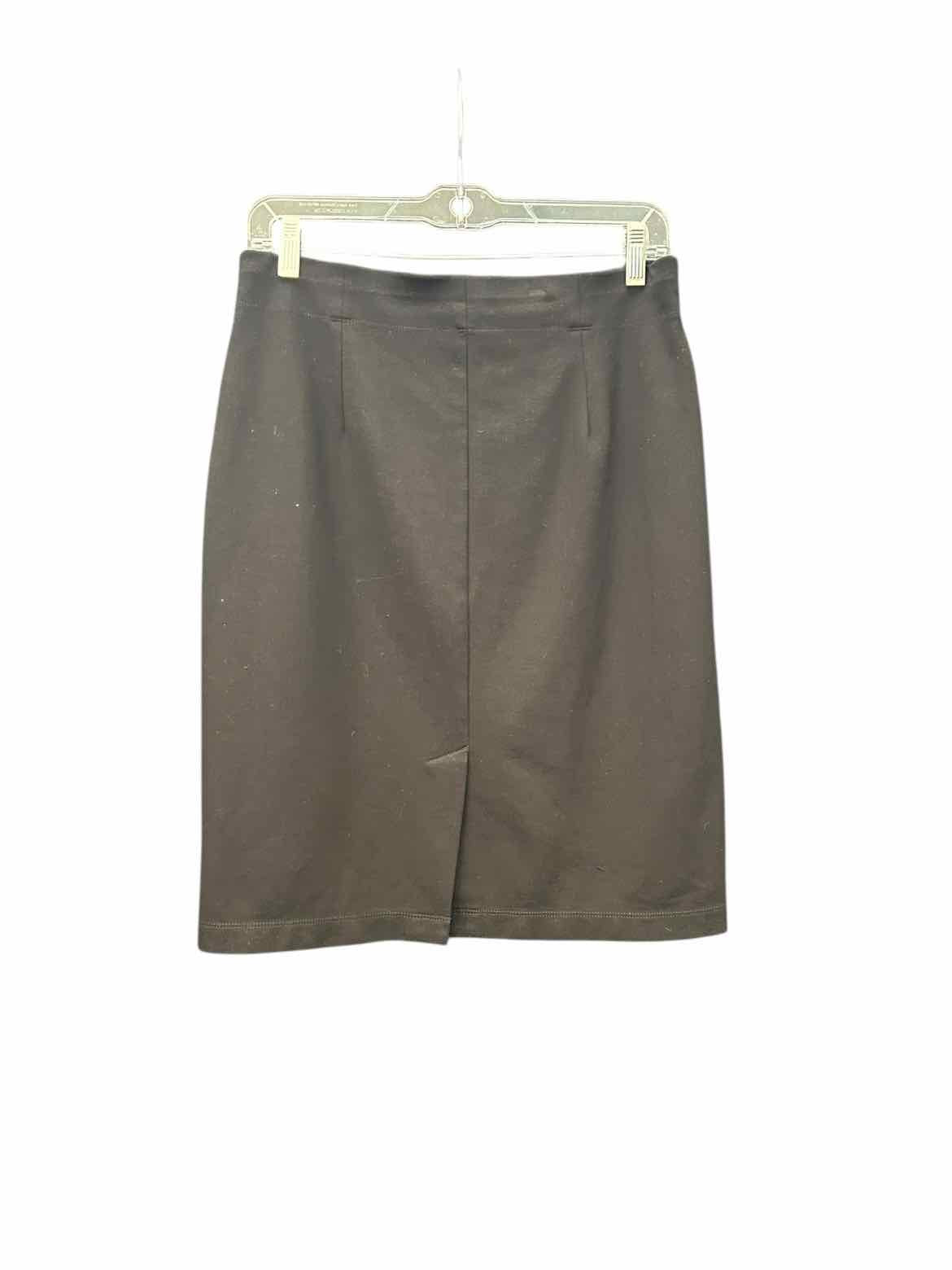 Eileen Fisher Size Med Pt Black Skirt