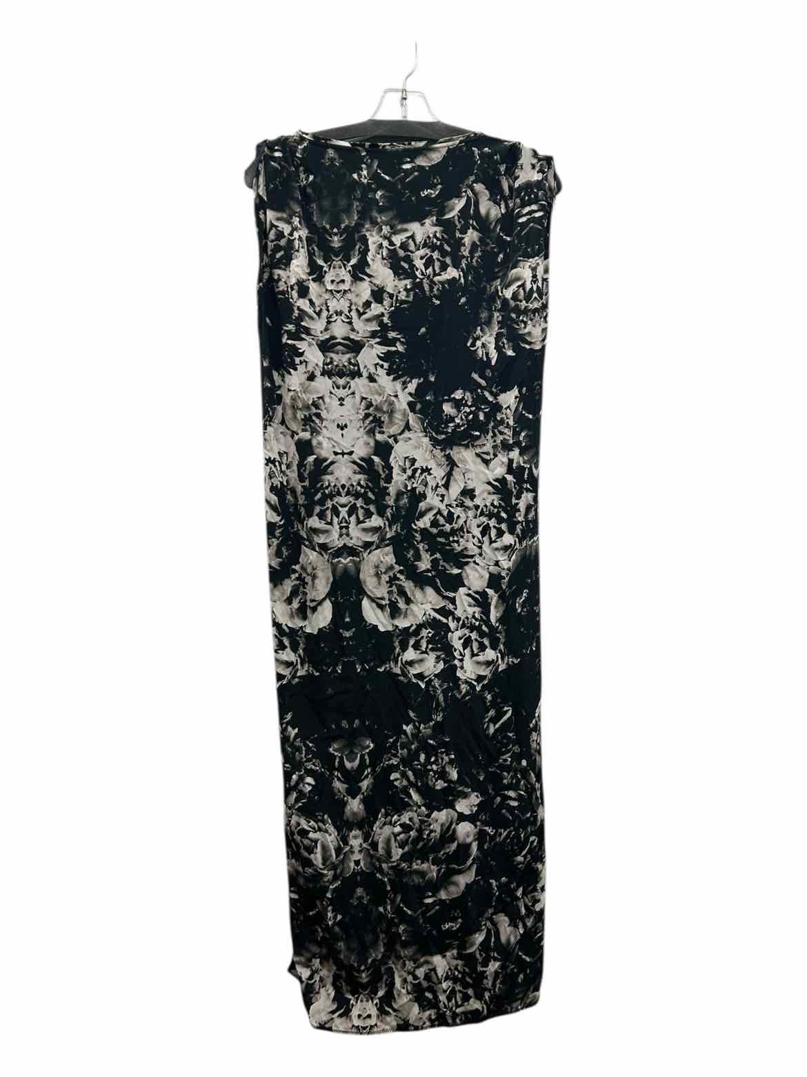 All Saints Size 8 Black & White Dress