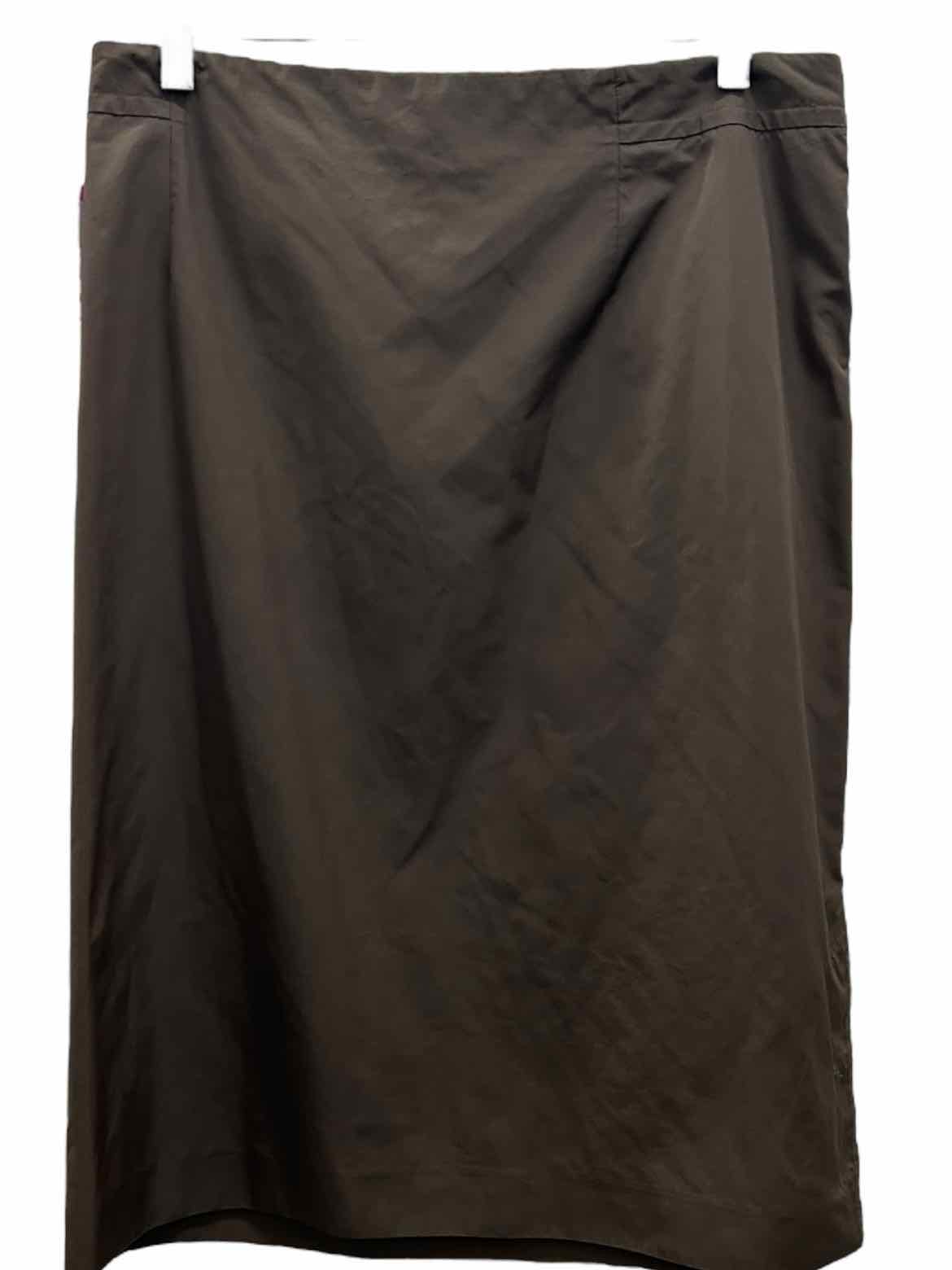 Jil Sander Size Medium Taupe Skirt