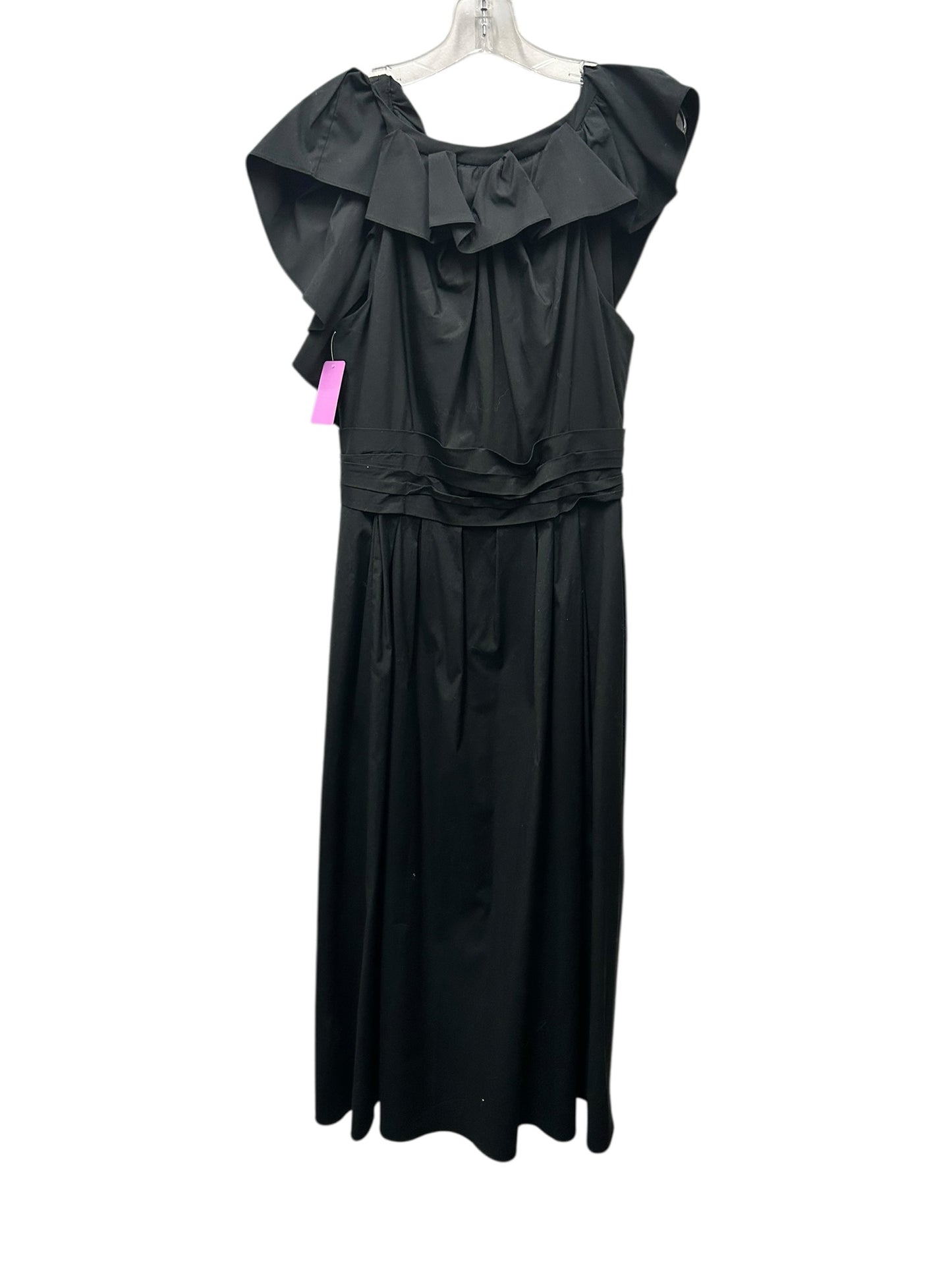 Carolina Herrera Size 10 Black Dress