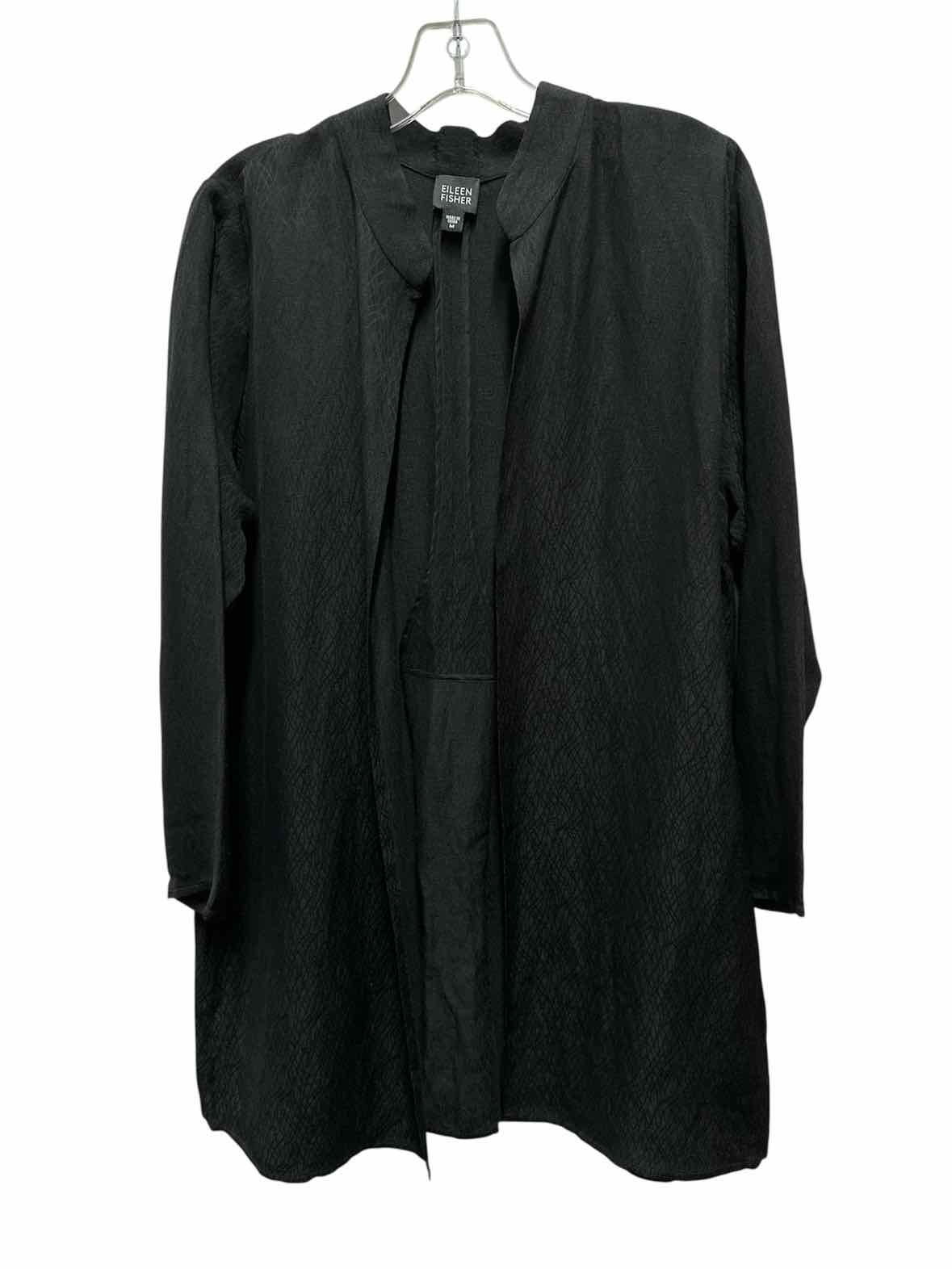 Eileen Fisher Size Medium Black Jacket
