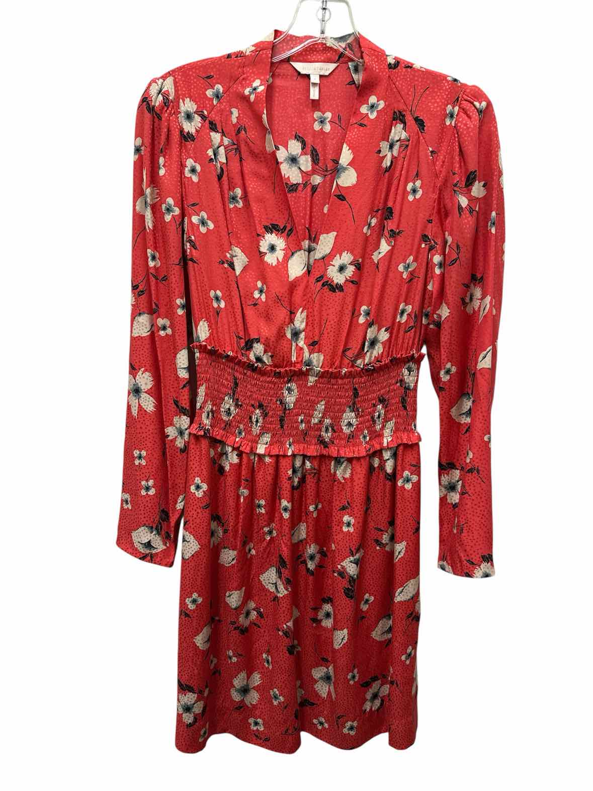 Rebecca Taylor Size 4 Coral Print Dress