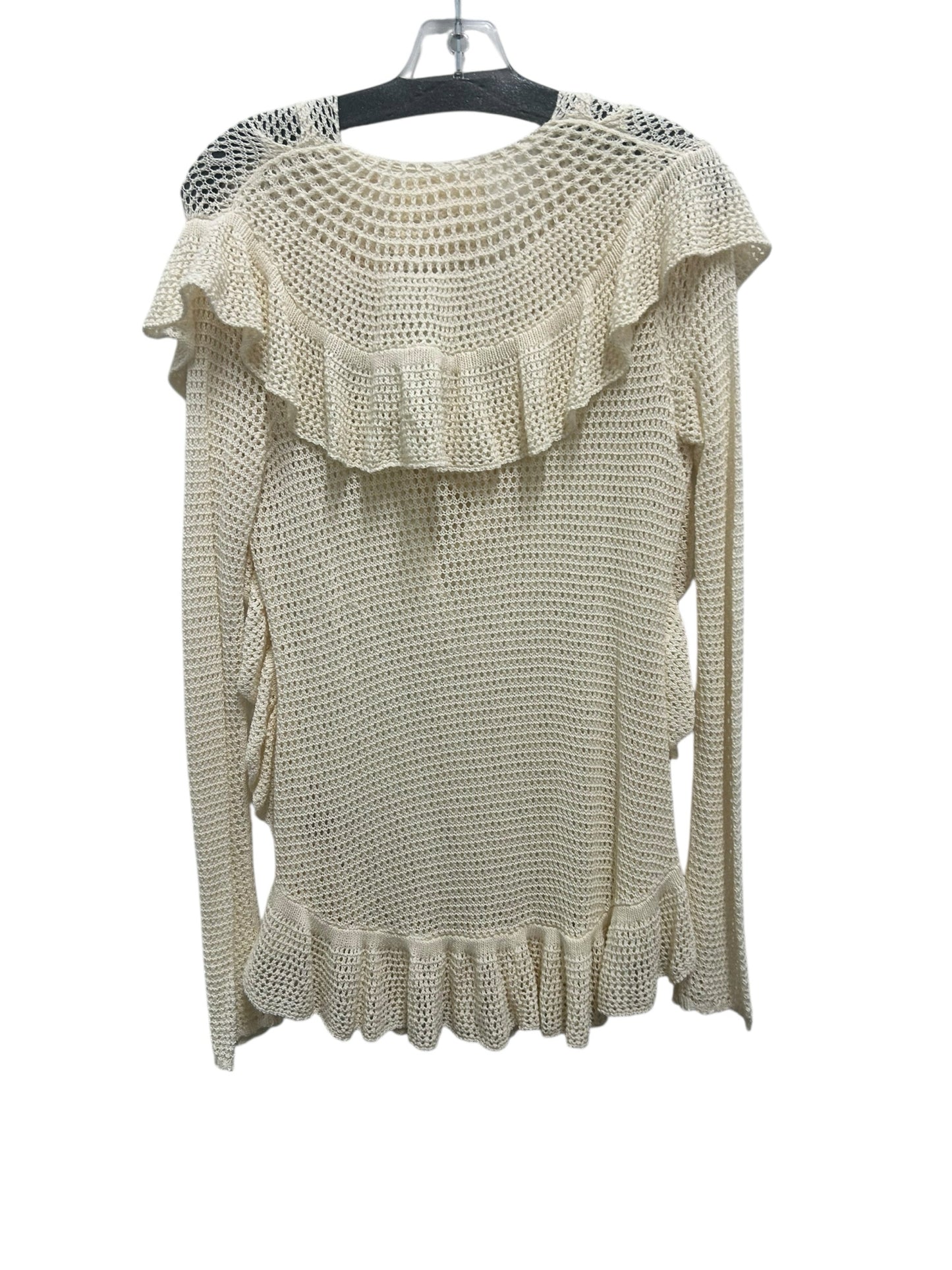Angel of the North Size Small Ivory Sweater