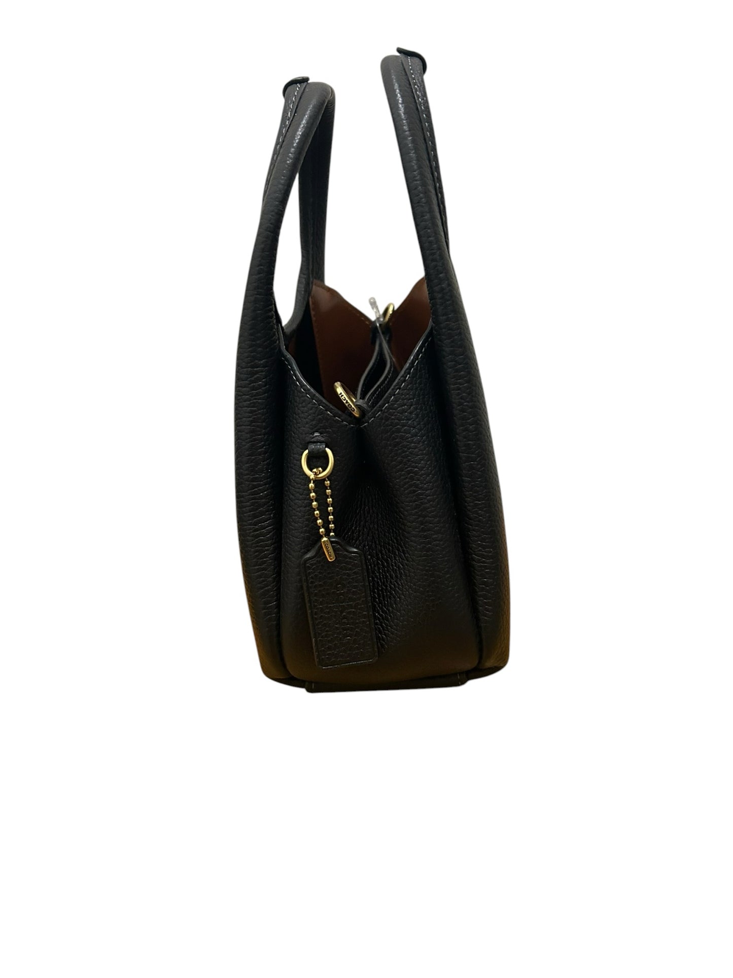 Coach Black Leather Handbag