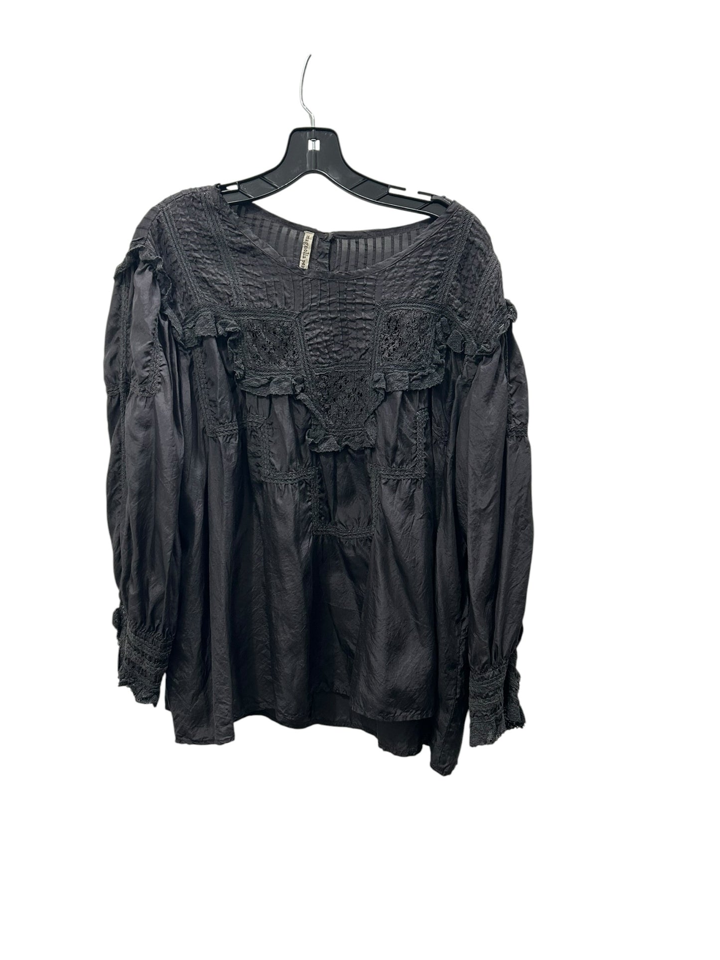 Magnolia Pearl Size Medium Charcoal Blouse