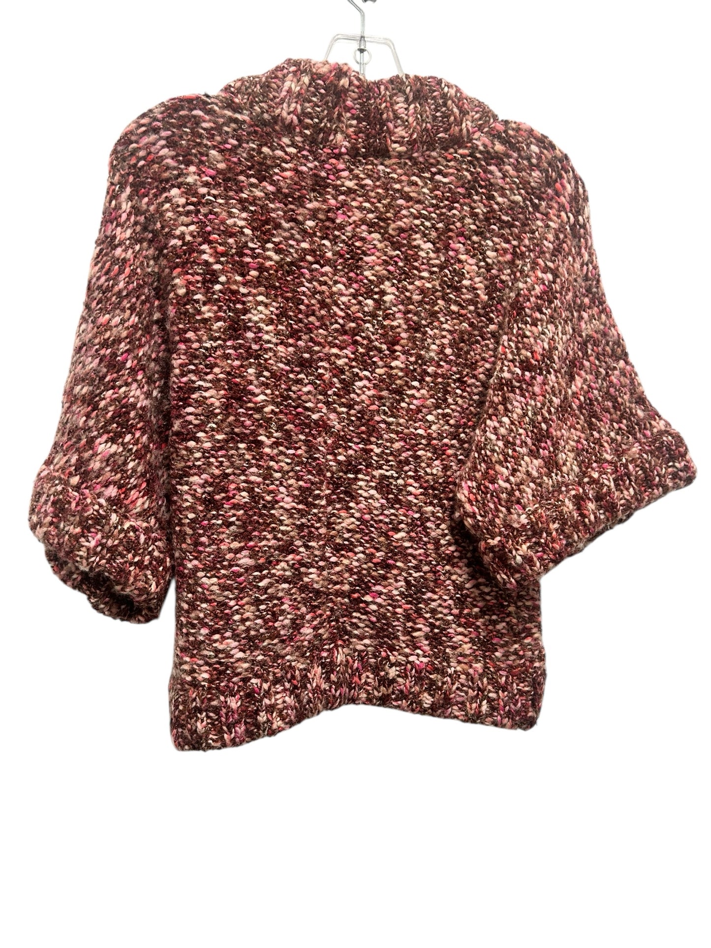 Tabitha Size Medium Pink & Wine Sweater