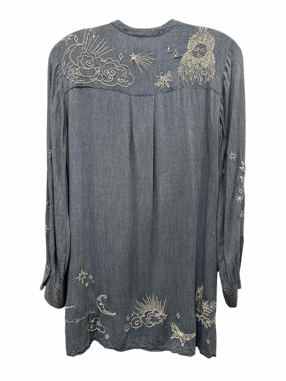 Johnny Was Size XS Navy Dress