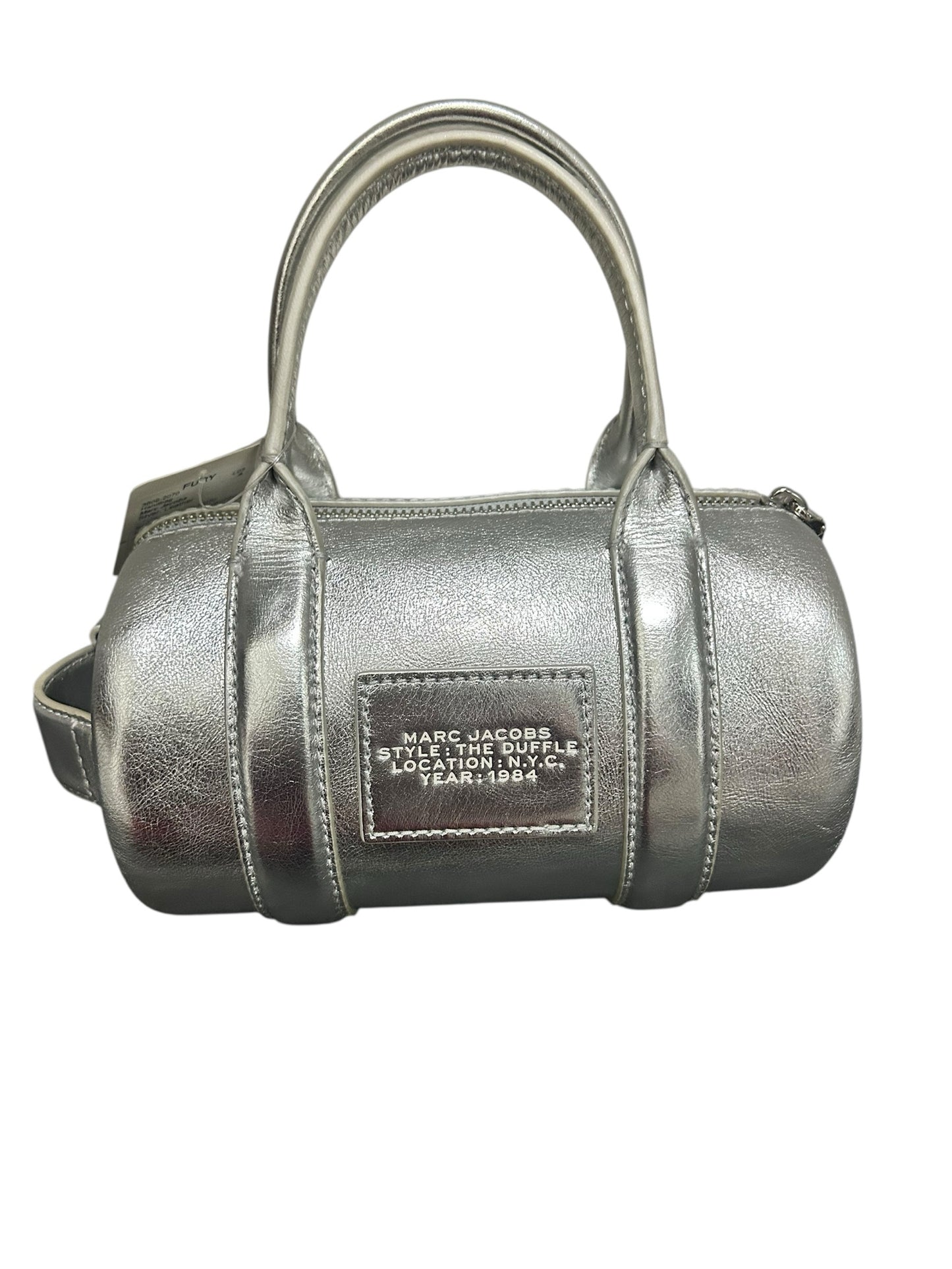 Marc Jacobs Silver Leather Handbag