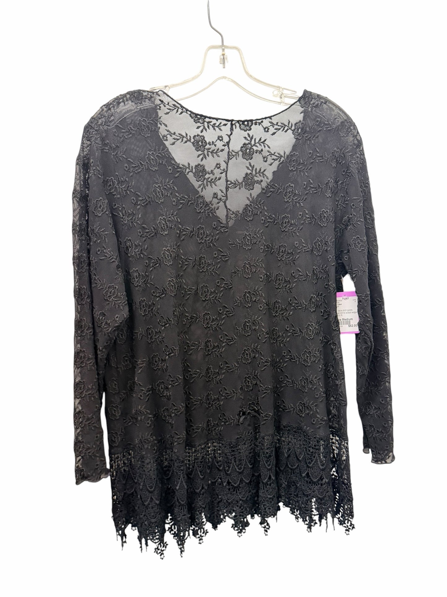 No Label Size Medium Black Jacket