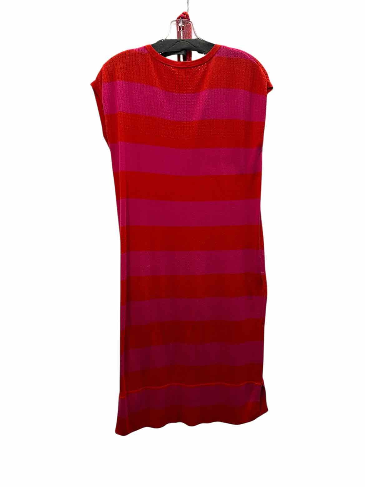 Lacoste Size Medium Pink & Red Dress