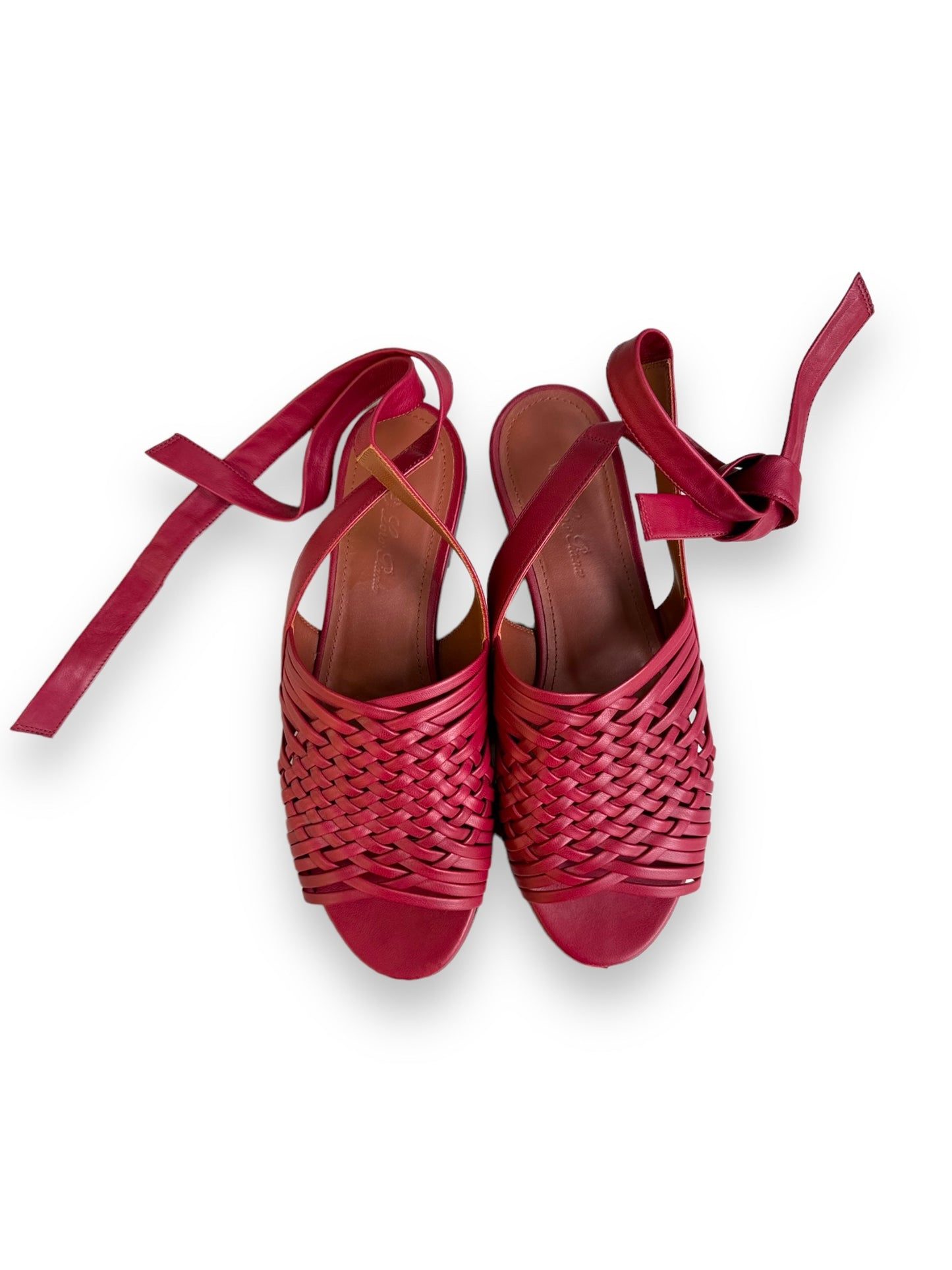 Loro Piana Shoe Size 8 Red Flats