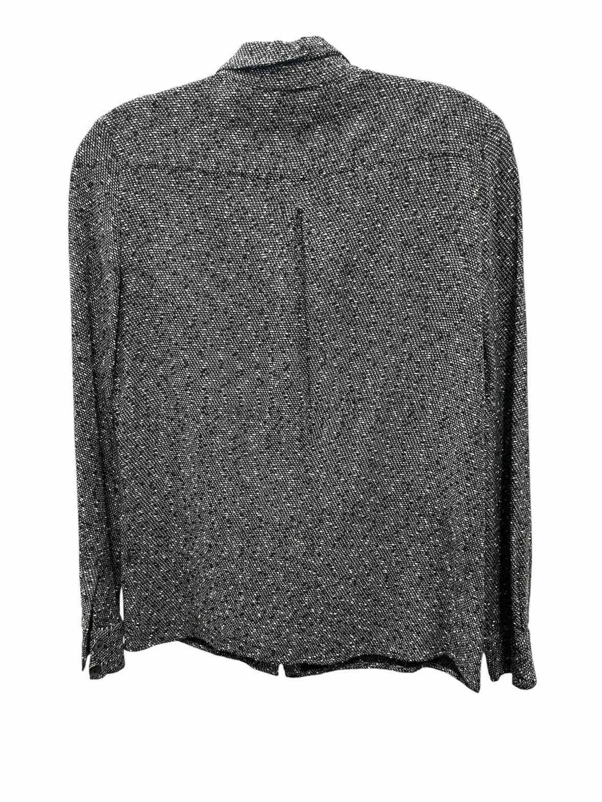 Cacharel Size Small Black & White Blouse