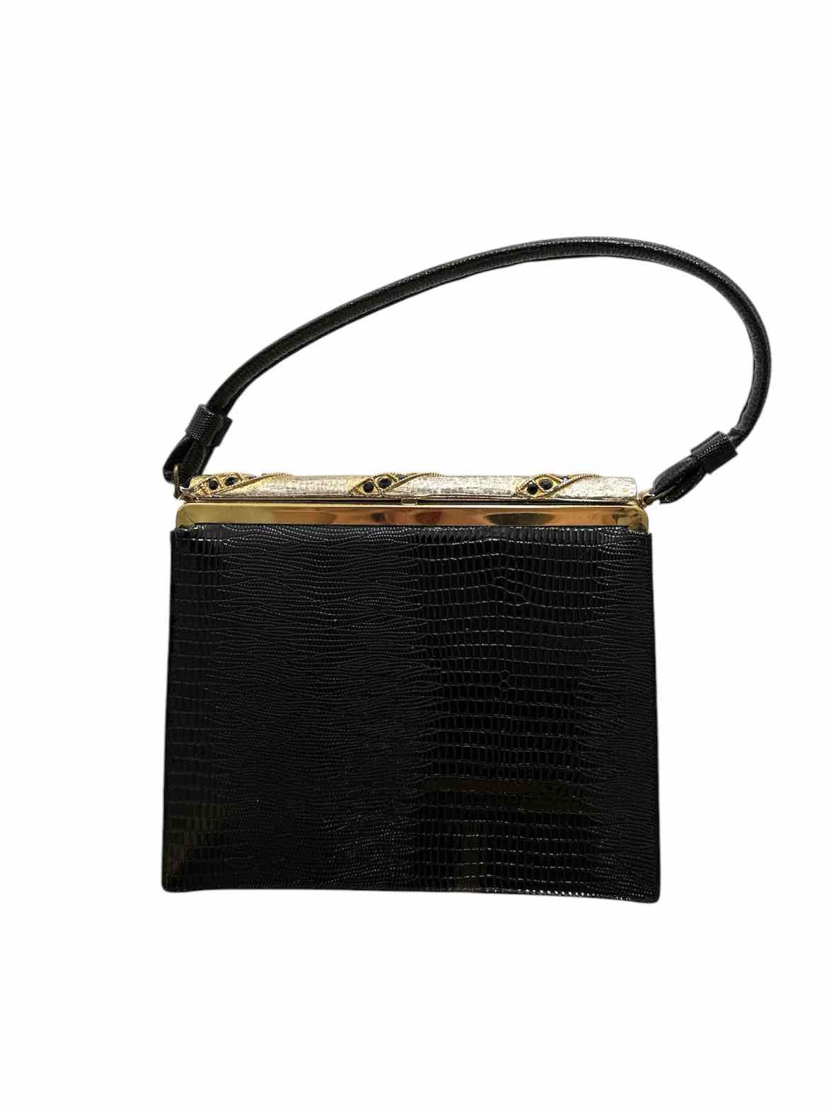 After Five Black Framed Handbag