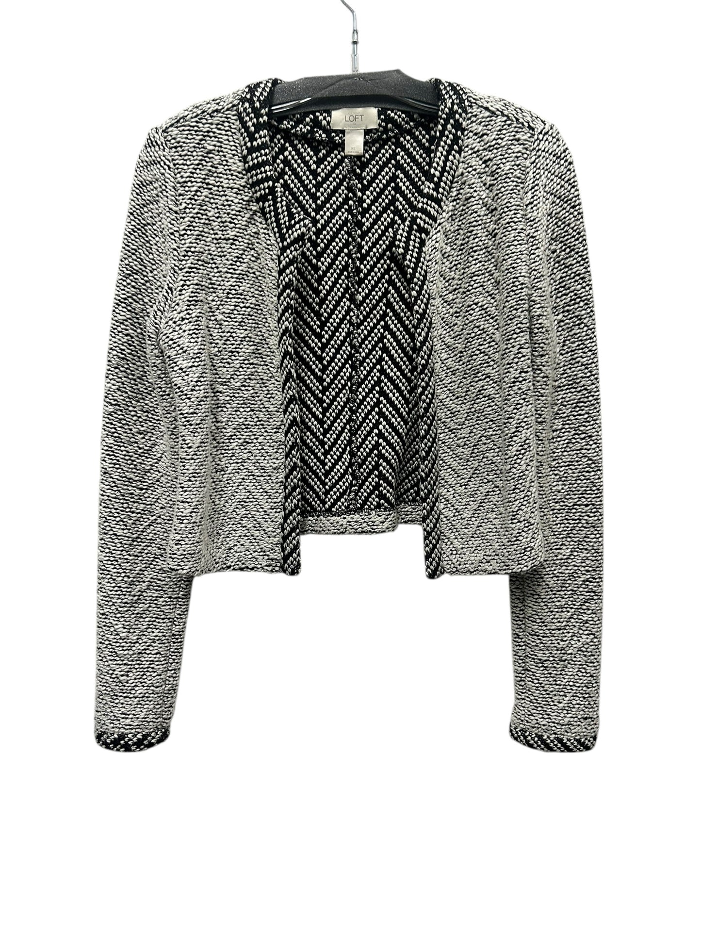 Loft Size X  Small White & Black Jacket