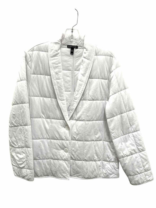 Eileen Fisher Size Medium White Jacket