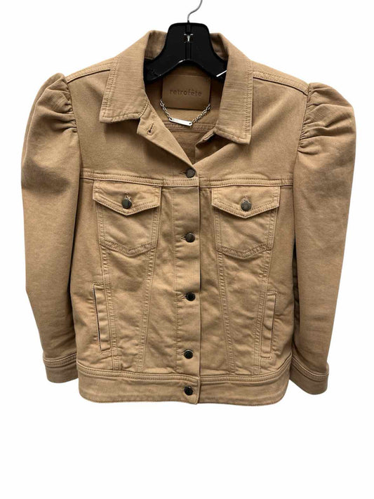 Retrofete Size Small Beige Jacket