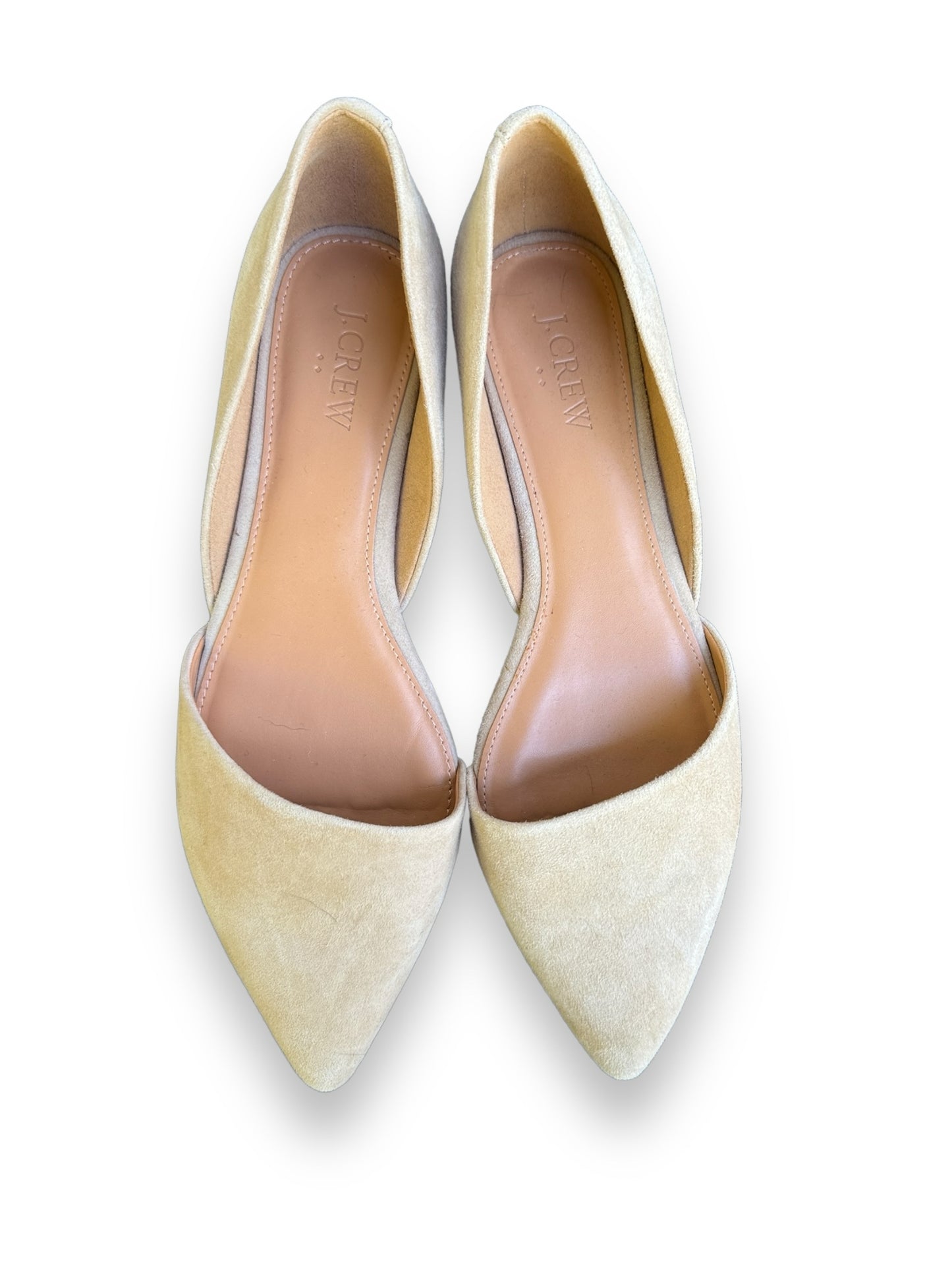 J. Crew Shoe Size 8.5 Beige Flats