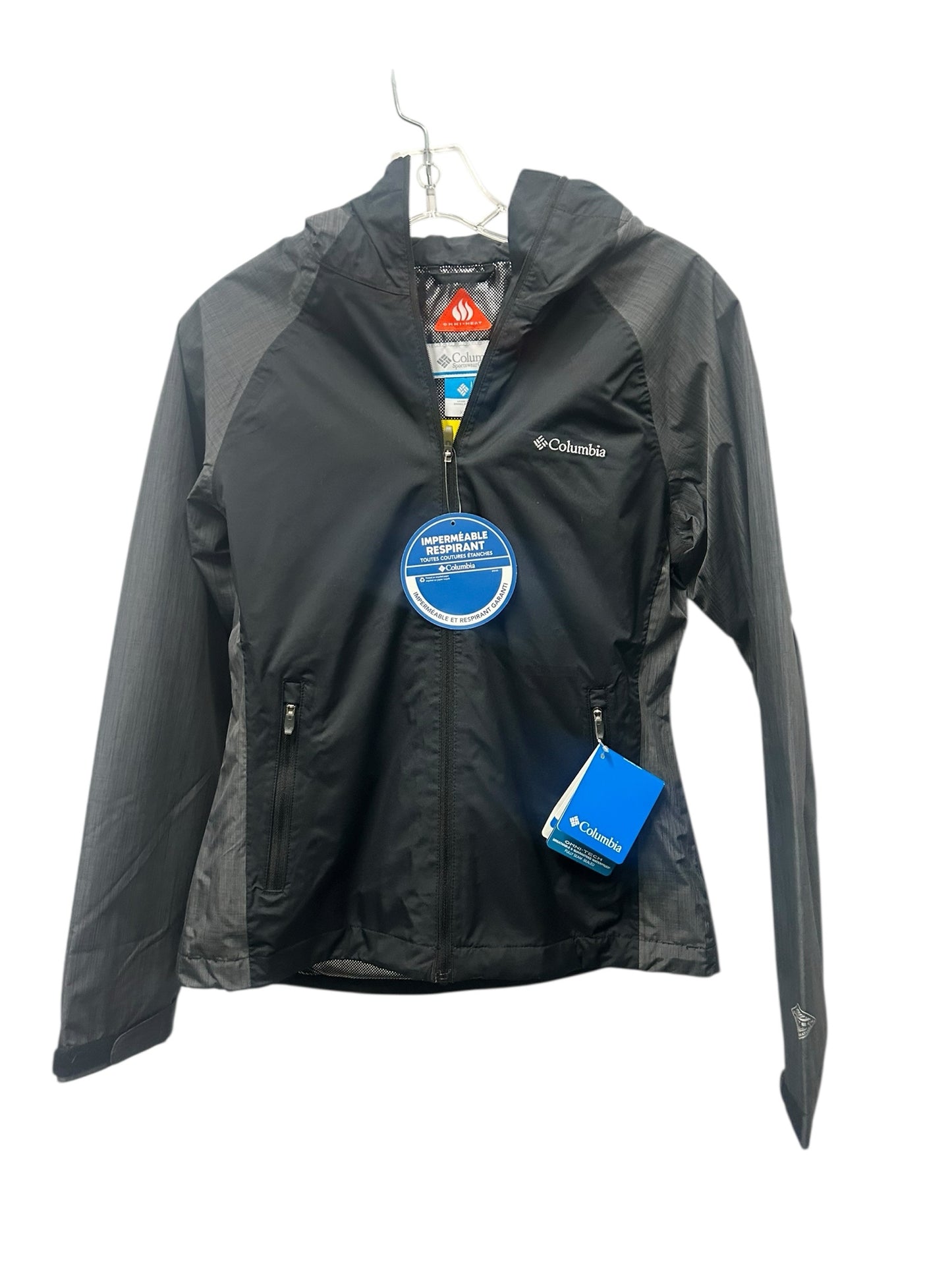 Columbia Size X  Small Black & Gray Jacket