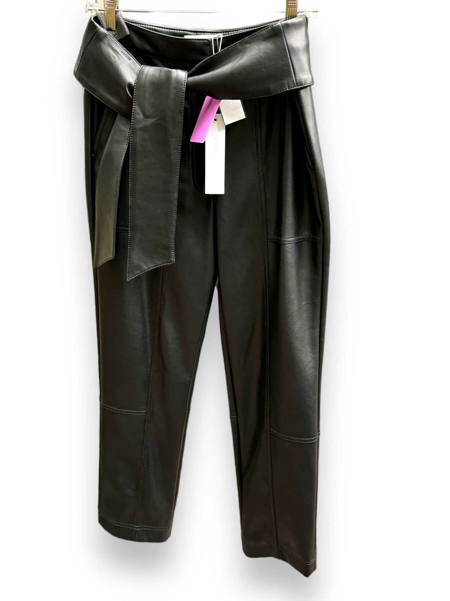 Jonathan Simkhai Size 8 Black Pants