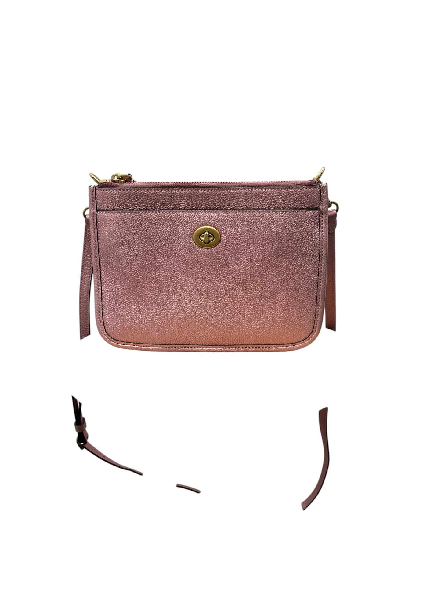 Coach Pink Metallic Handbag