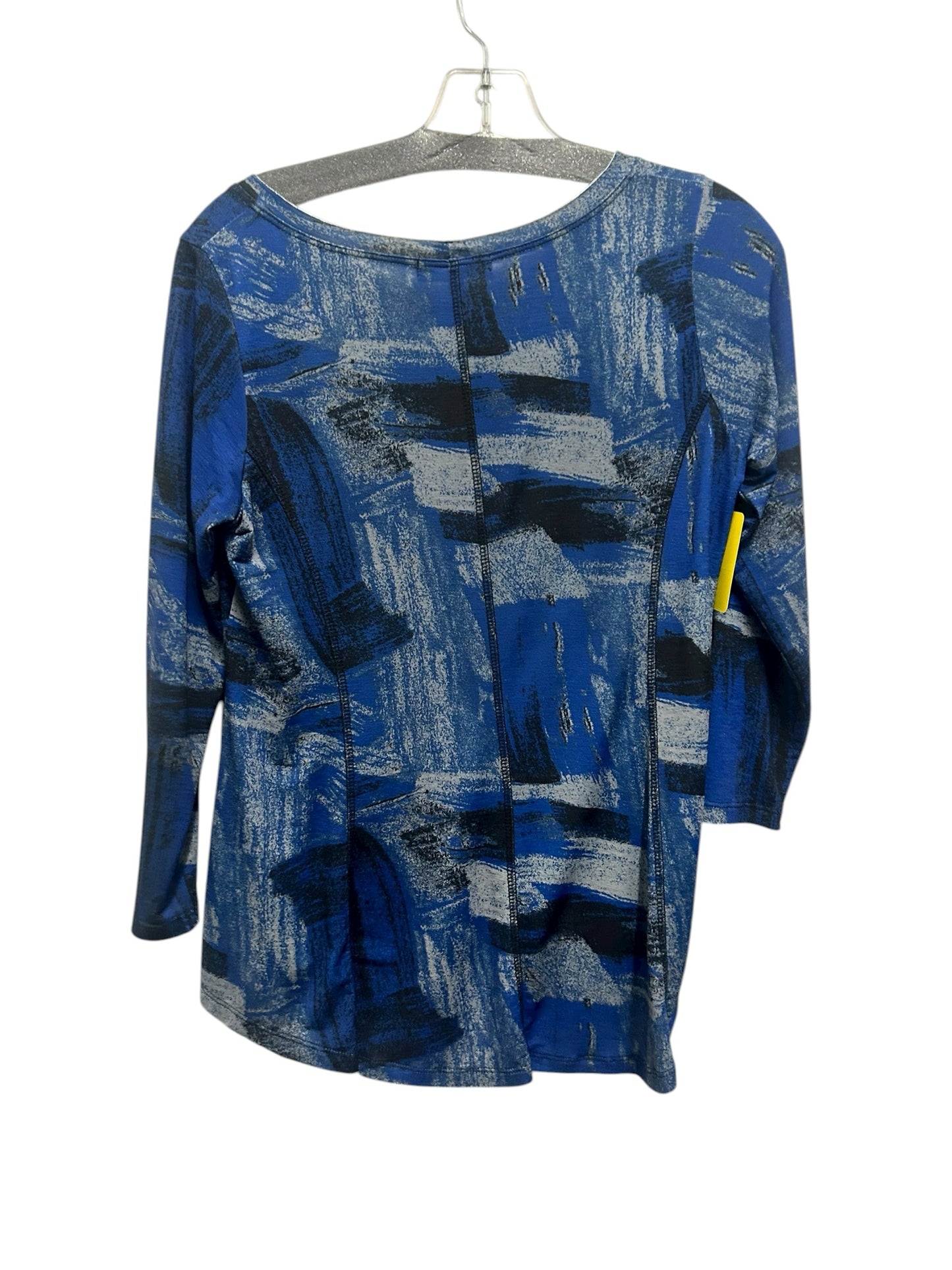 Comfy USA Size X  Small Blue Print T-shirt