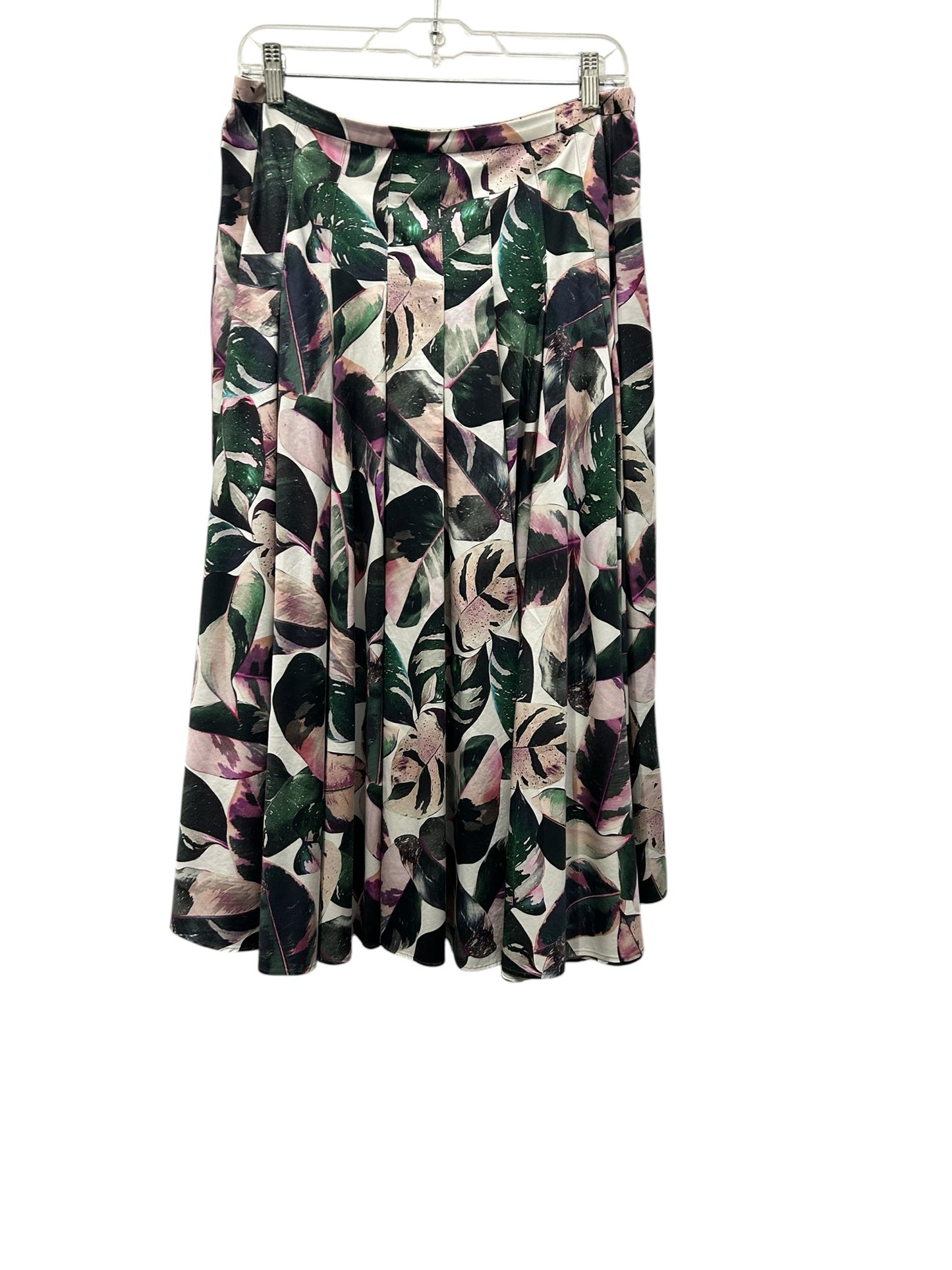 AKRIS Size 6 Pink Print Skirt