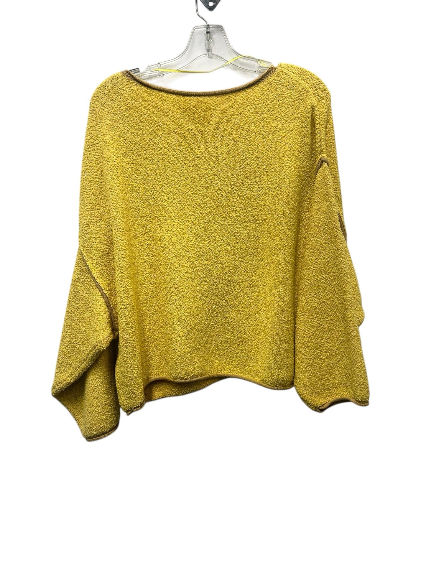 Free People Size XS/Small Yellow Sweater